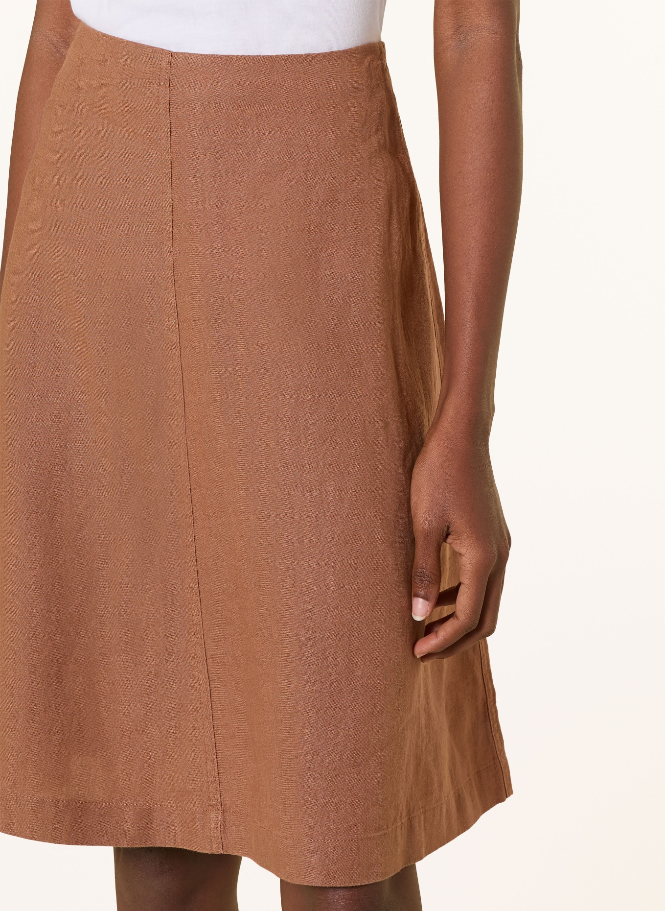 Marc O'Polo linnen rok: BRUIN