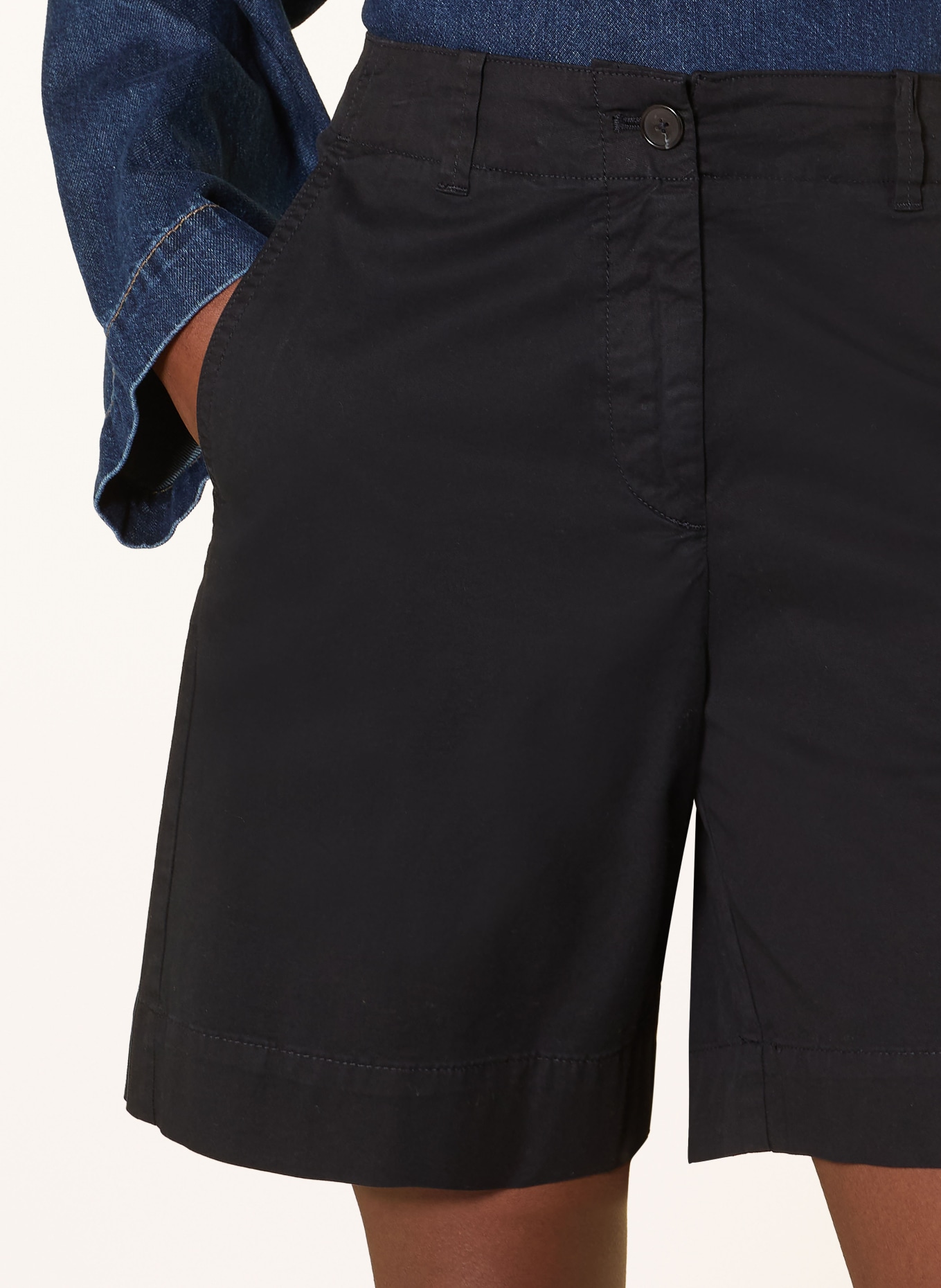 Marc O'Polo Shorts: DUNKELBLAU