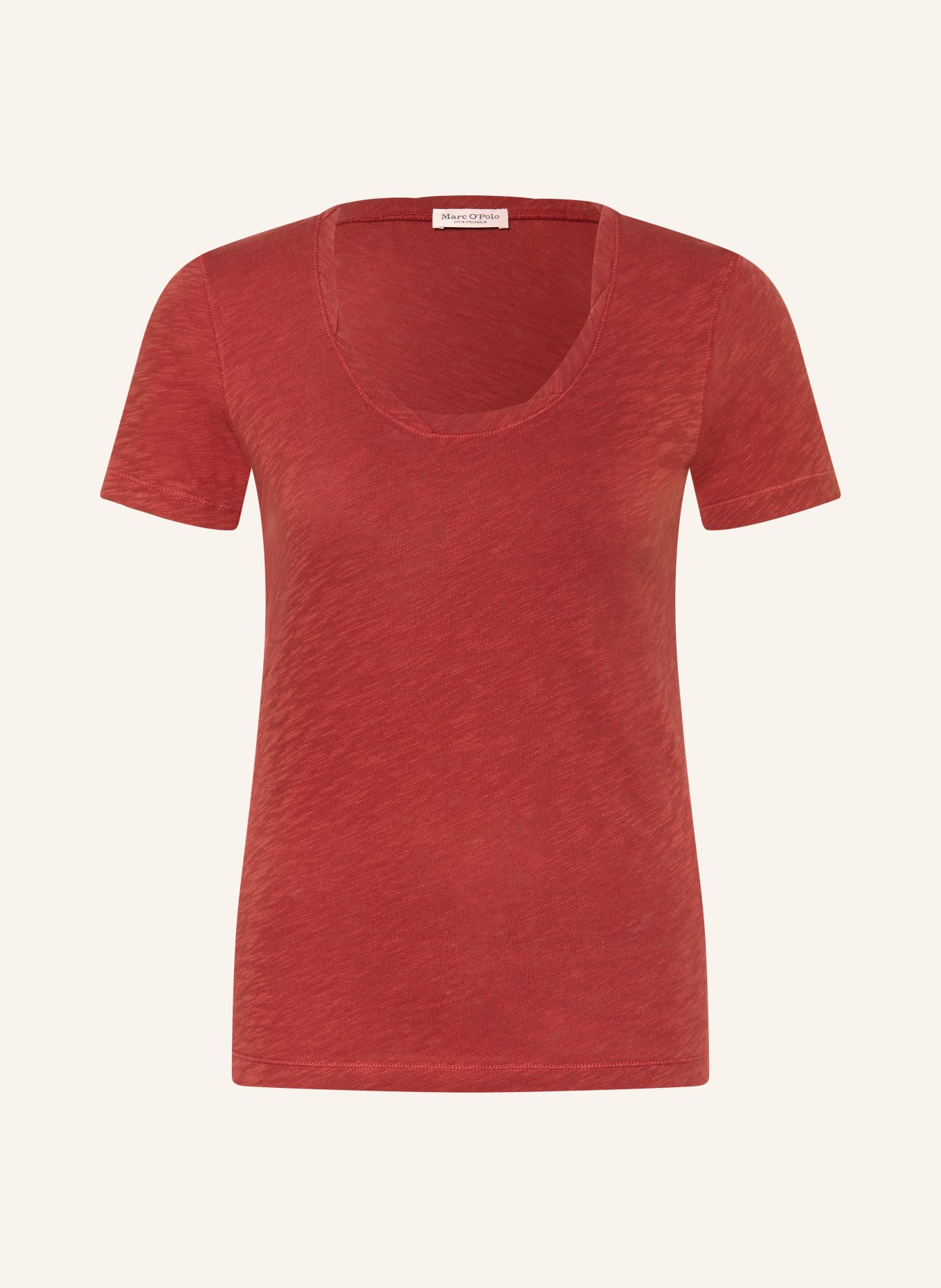 Marc O'Polo T-Shirt: DUNKELROT