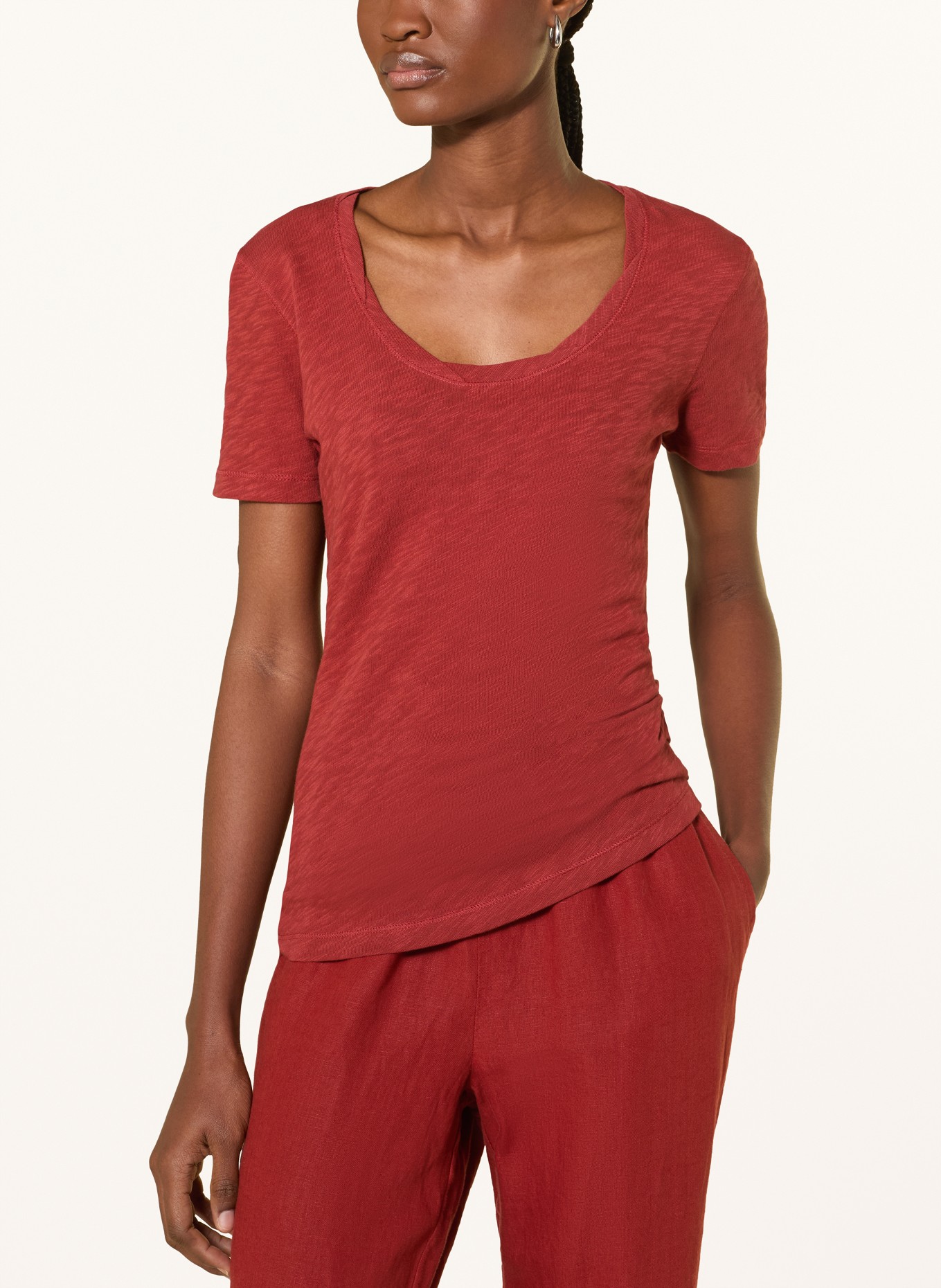 Marc O'Polo T-Shirt: DUNKELROT