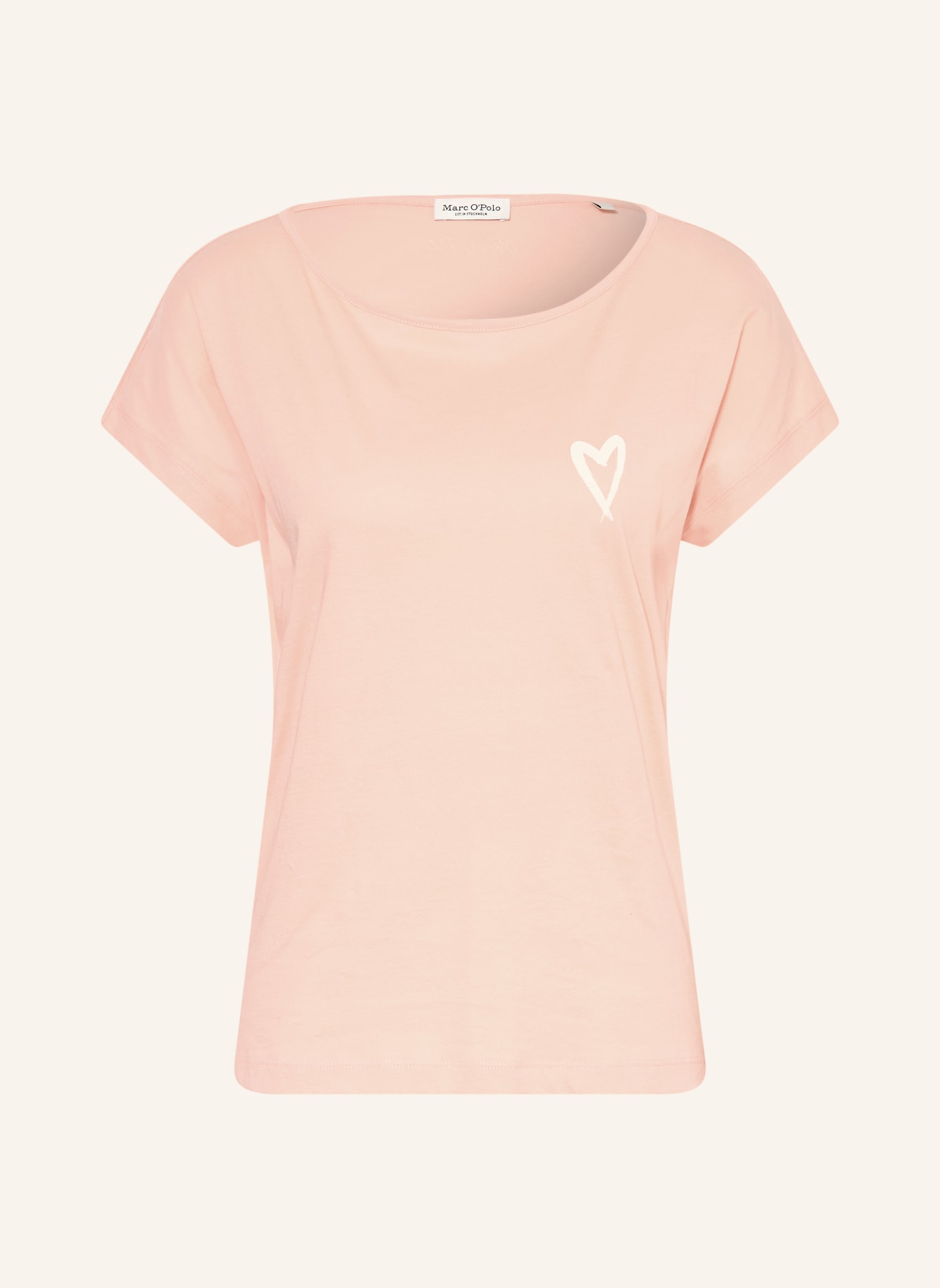 Marc O'Polo Koszulka: JASNOPOMARAŃCZOWY
