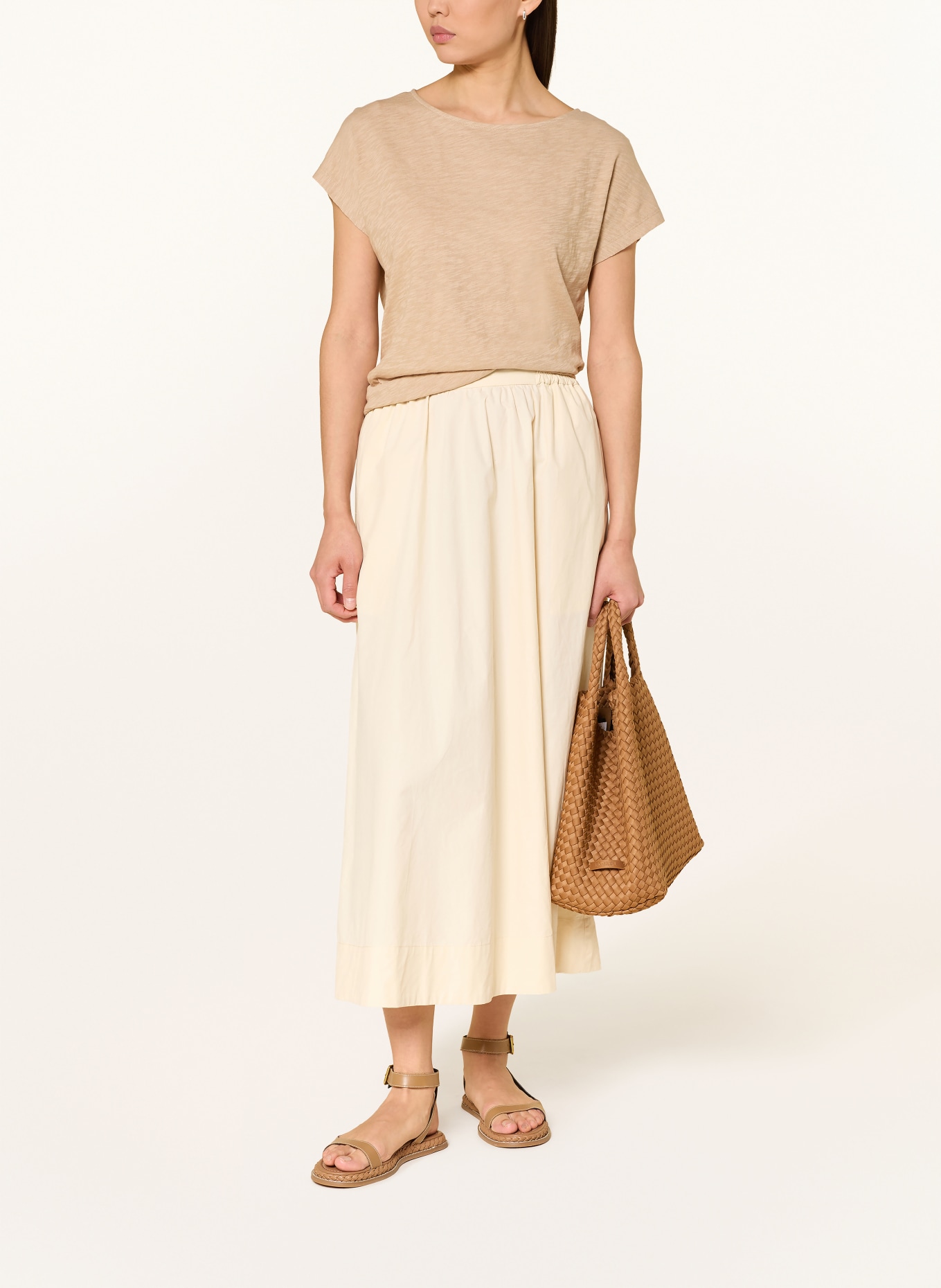 Marc O'Polo T-shirt: MARRON CLAIR