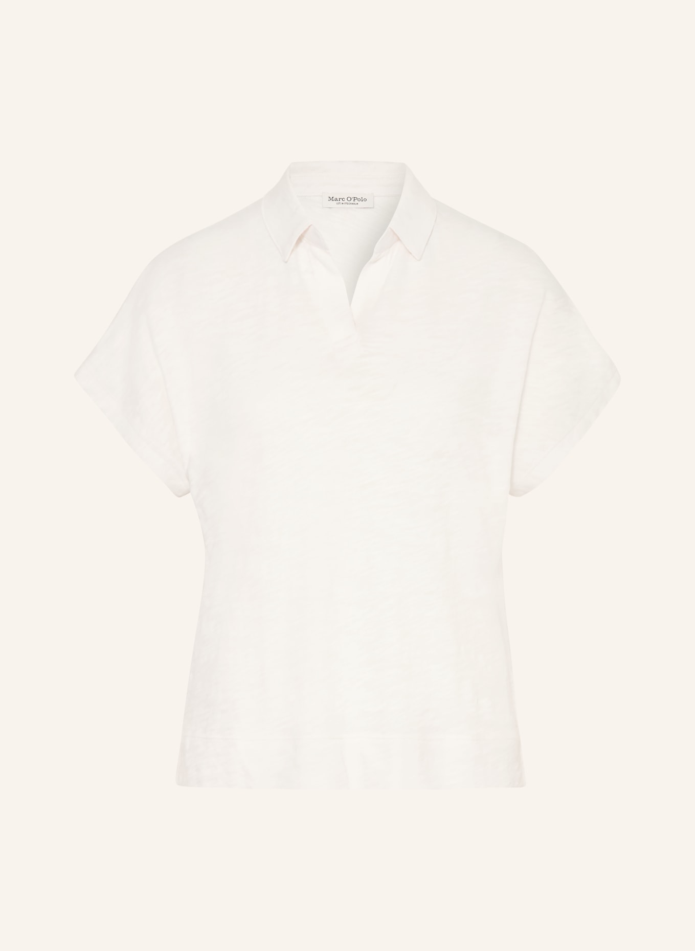 Marc O'Polo Jersey-poloshirt: WIT