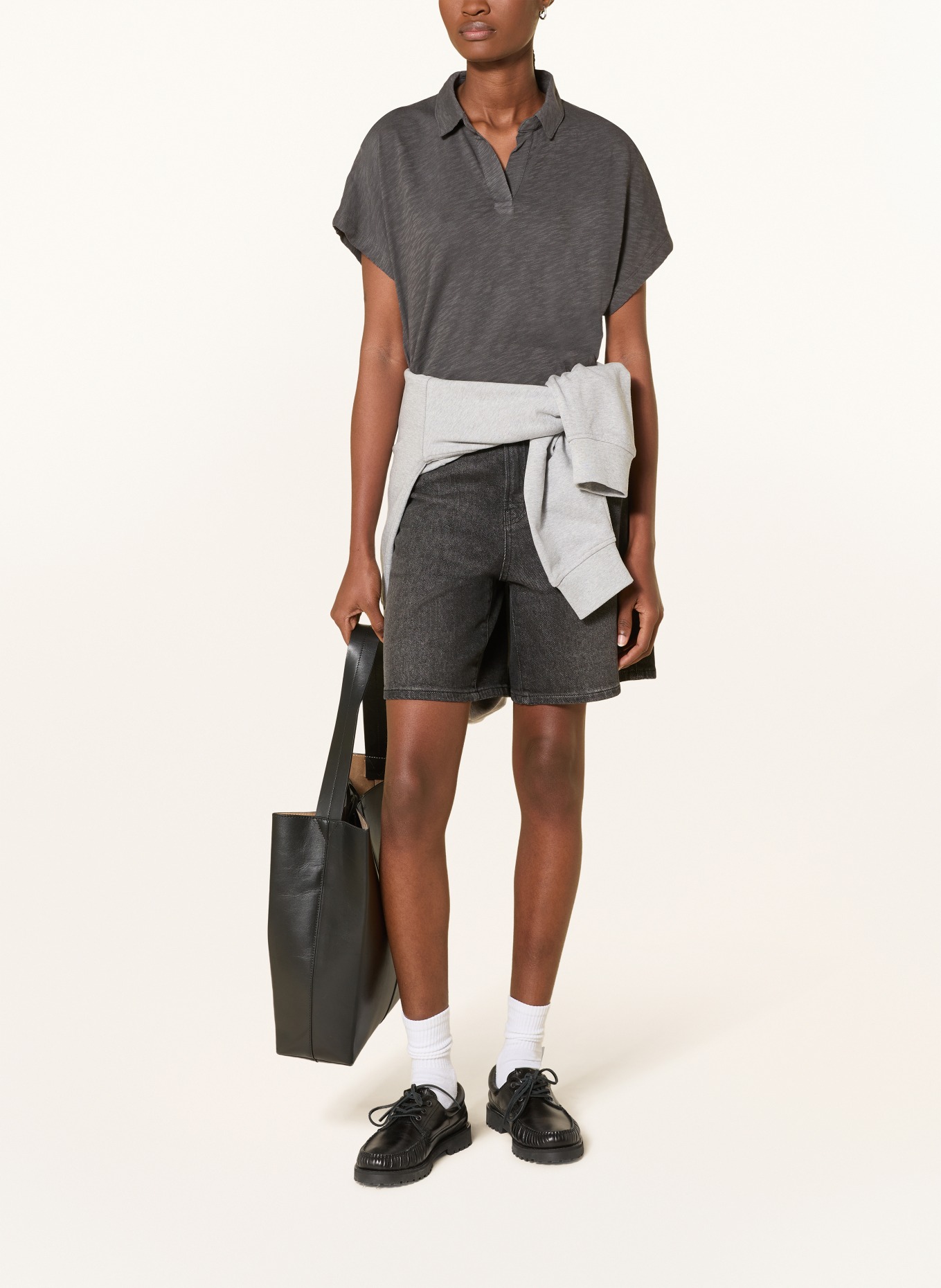 Marc O'Polo Polo en jersey: GRIS FONCÉ