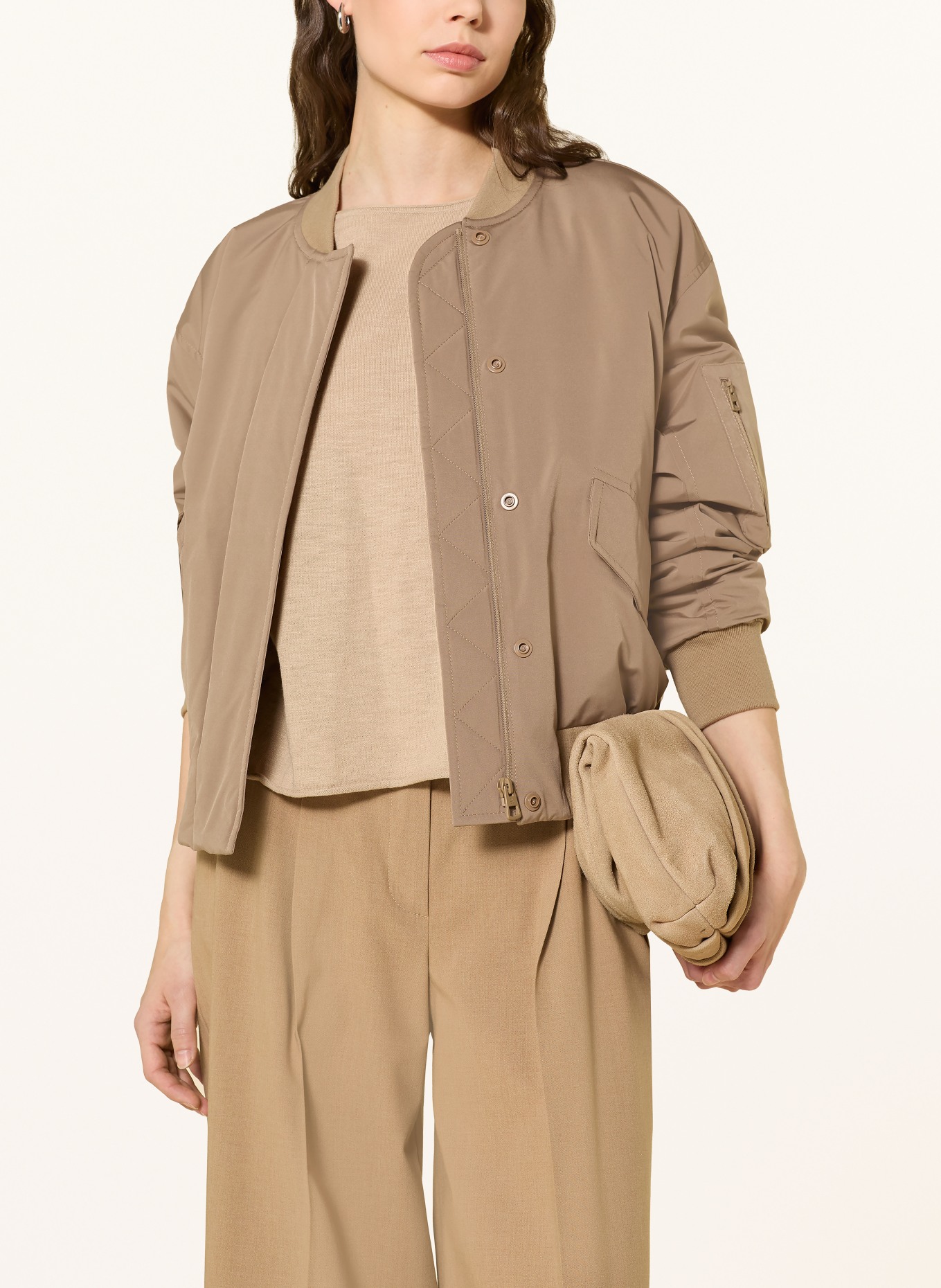 Marc O'Polo T-shirt: LIGHT BROWN