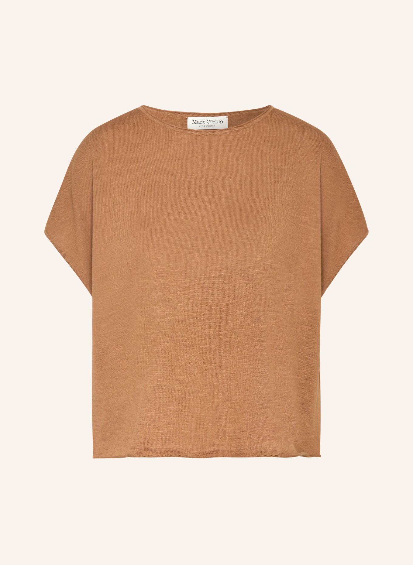 Marc O'Polo T-shirt: MARRON CLAIR