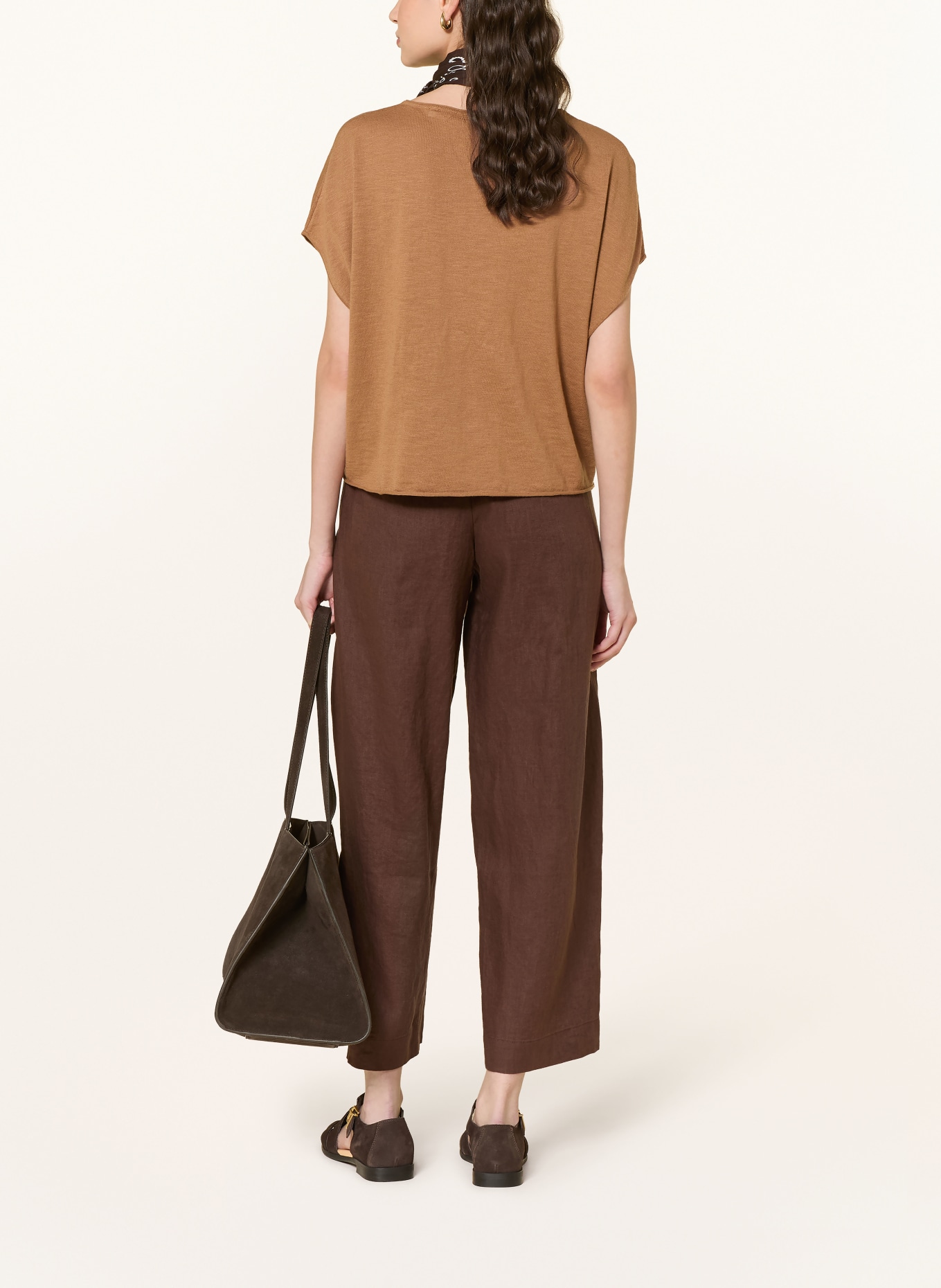 Marc O'Polo T-shirt: MARRON CLAIR