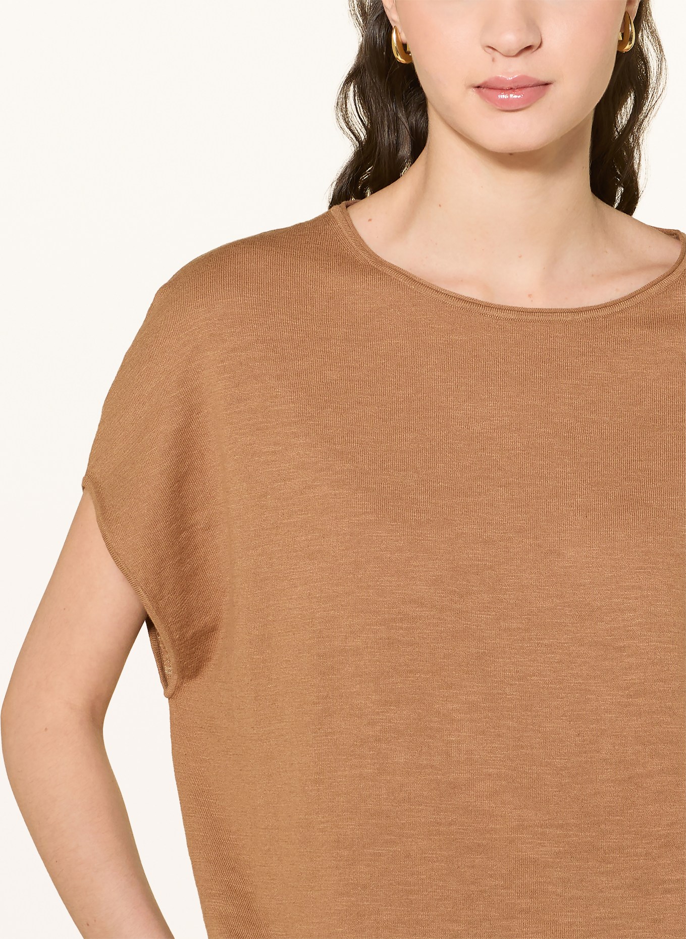 Marc O'Polo T-shirt: MARRON CLAIR
