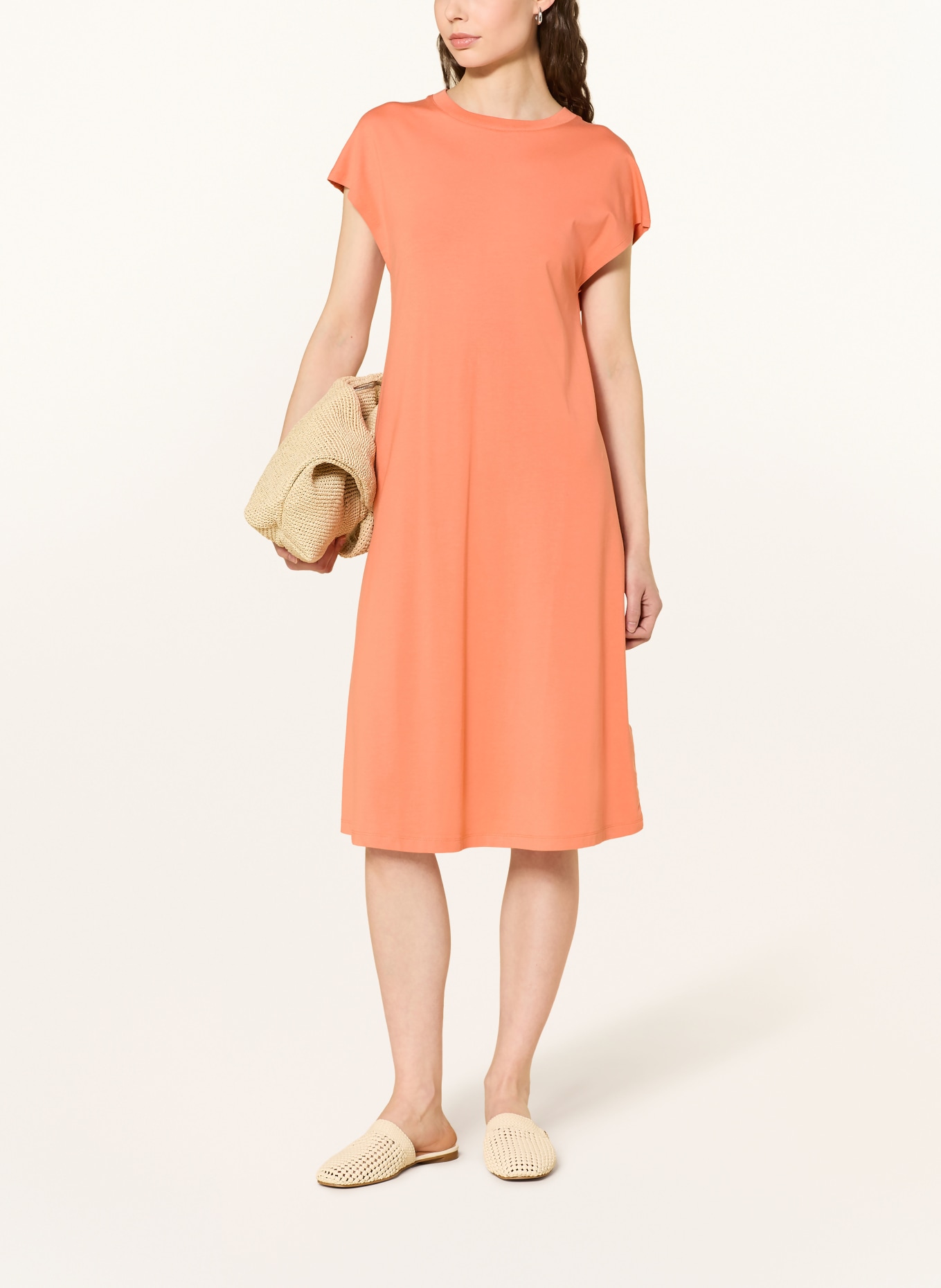 Marc O'Polo robe en jersey: ORANGE