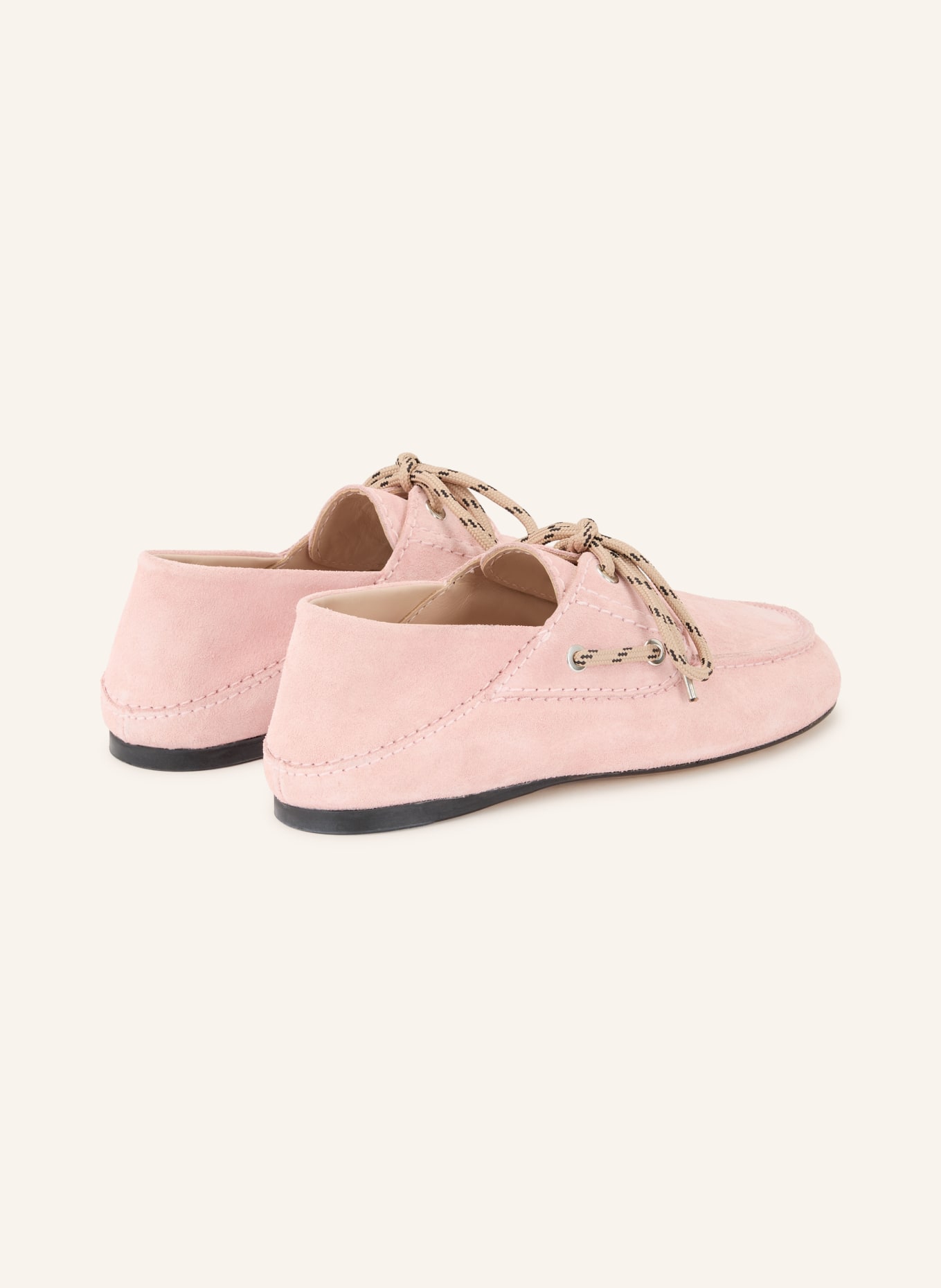 SANDRO Bootsschuhe: HELLROSA / SILBER