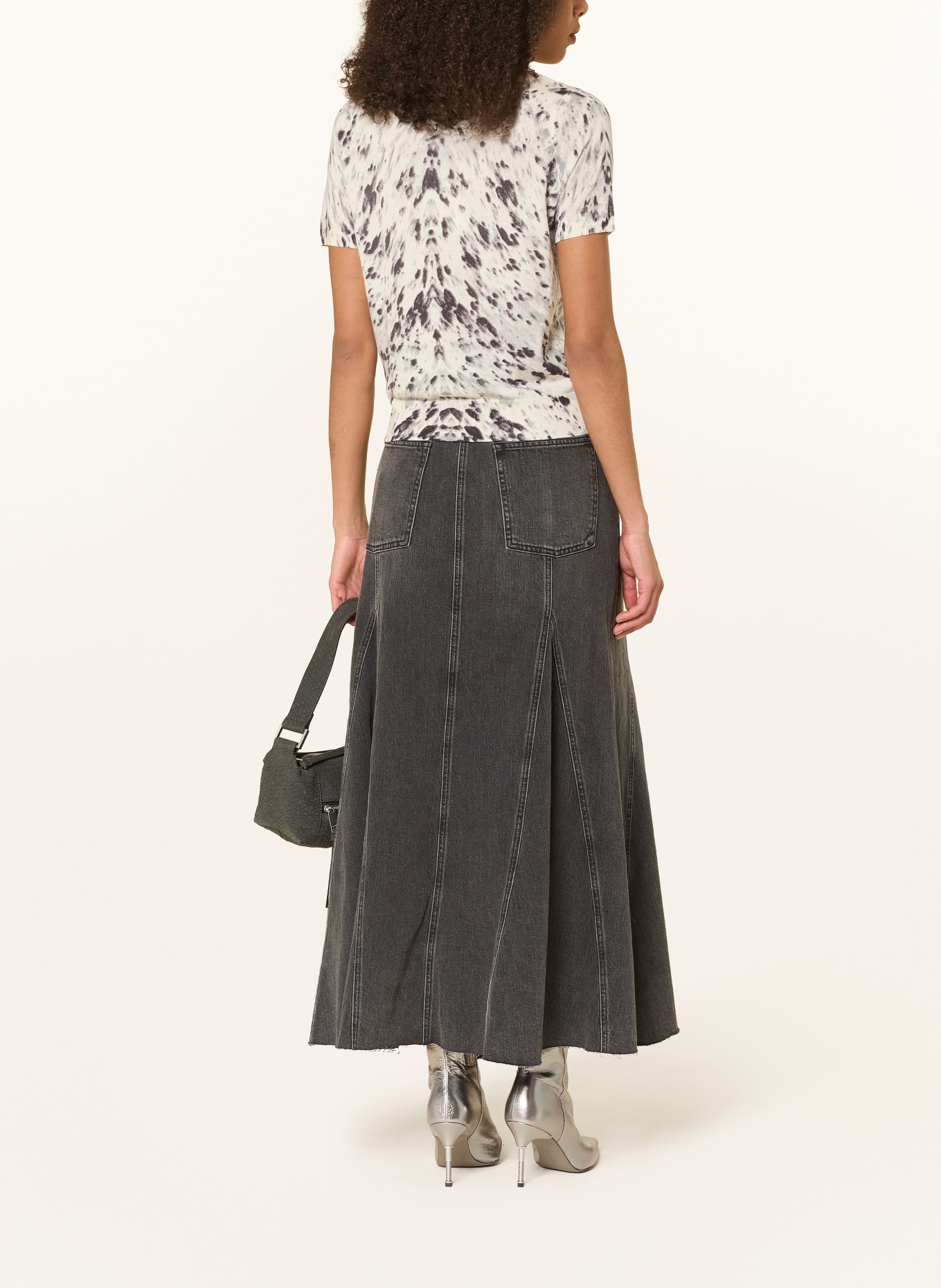 ALLSAINTS Cardigan ANOUK: ÉCRU / NOIR