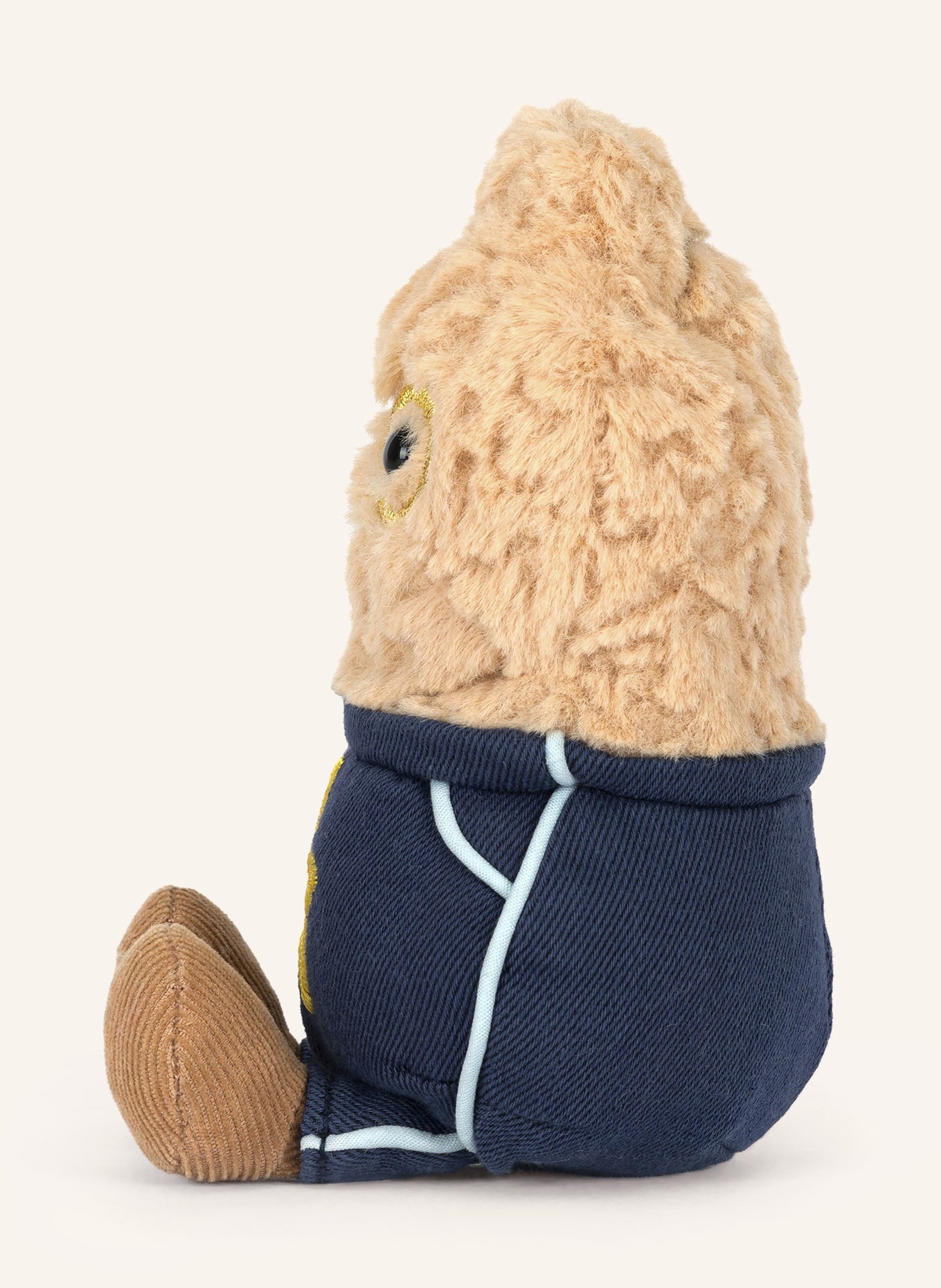 Jellycat Plyšová hračka AMUSEABLES PEANUT STAR STUDENT: BÉŽOVÁ / TMAVĚ MODRÁ