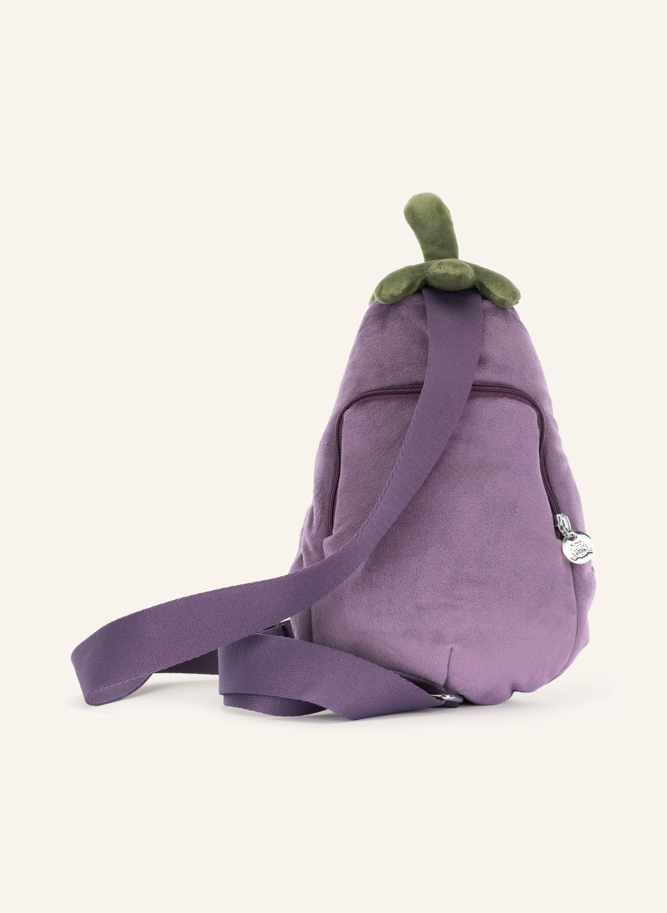 Jellycat Torba na ramię AMUSEABLES AUBERGINE BUM: LILA