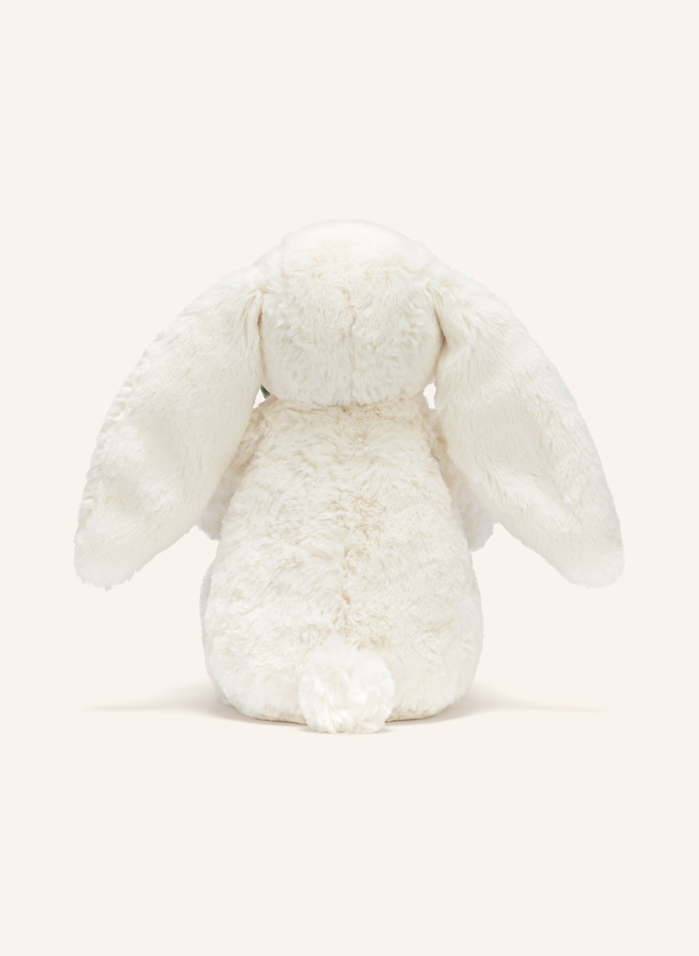 Jellycat Plyšová hračka CREAM BUNNY WITH PLANT: KRÉMOVÁ / ZELENÁ