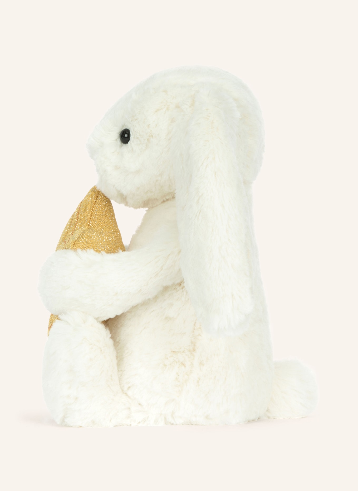 Jellycat Plyšová hračka CREAM BUNNY STAR: KRÉMOVÁ / ZLATÁ