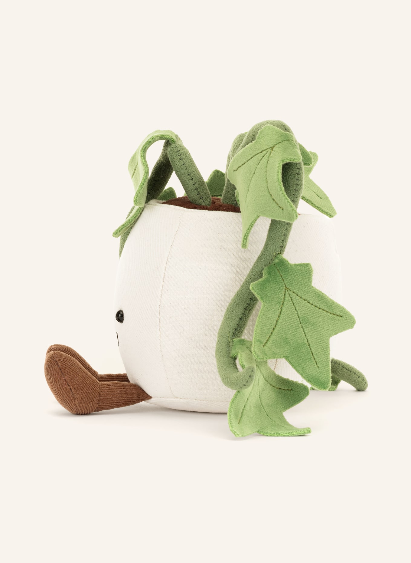 Jellycat Plyšová hračka AMUSEABLES IVY: ZELENÁ / HNĚDÁ / KRÉMOVÁ