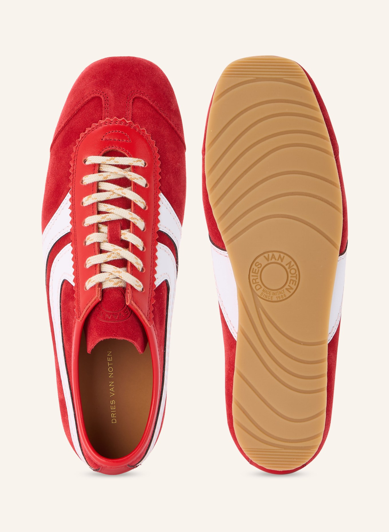 DRIES VAN NOTEN Sneaker: ROT