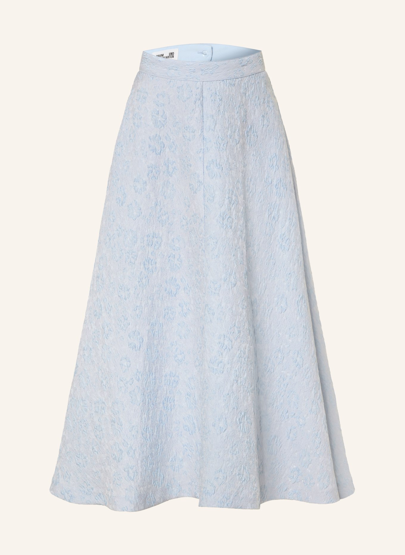 BAUM UND PFERDGARTEN Jacquard-Rock SAYA: HELLBLAU