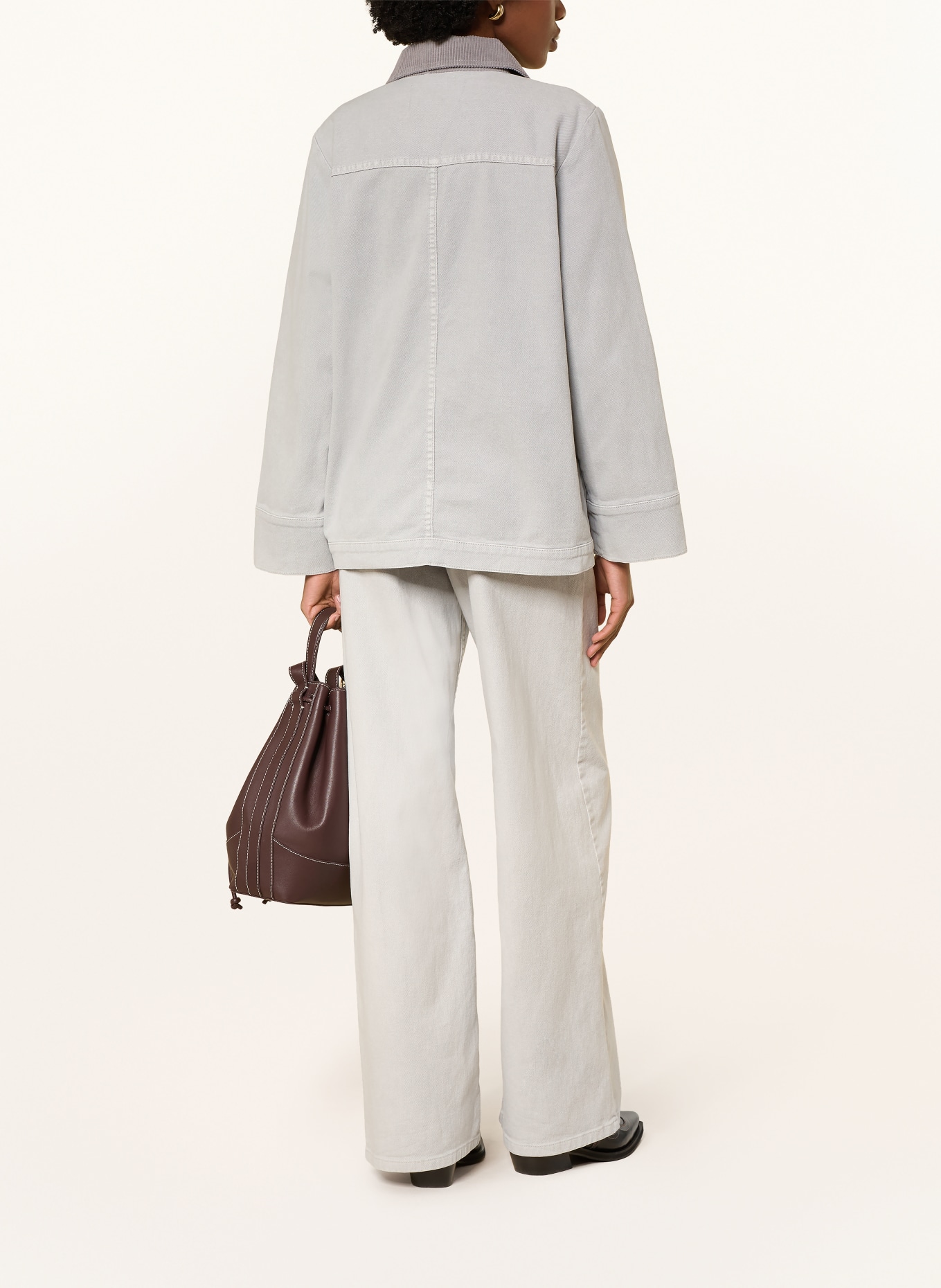 BAUM UND PFERDGARTEN Jeansjacke JEEVONA: BLAUGRAU / GRAU