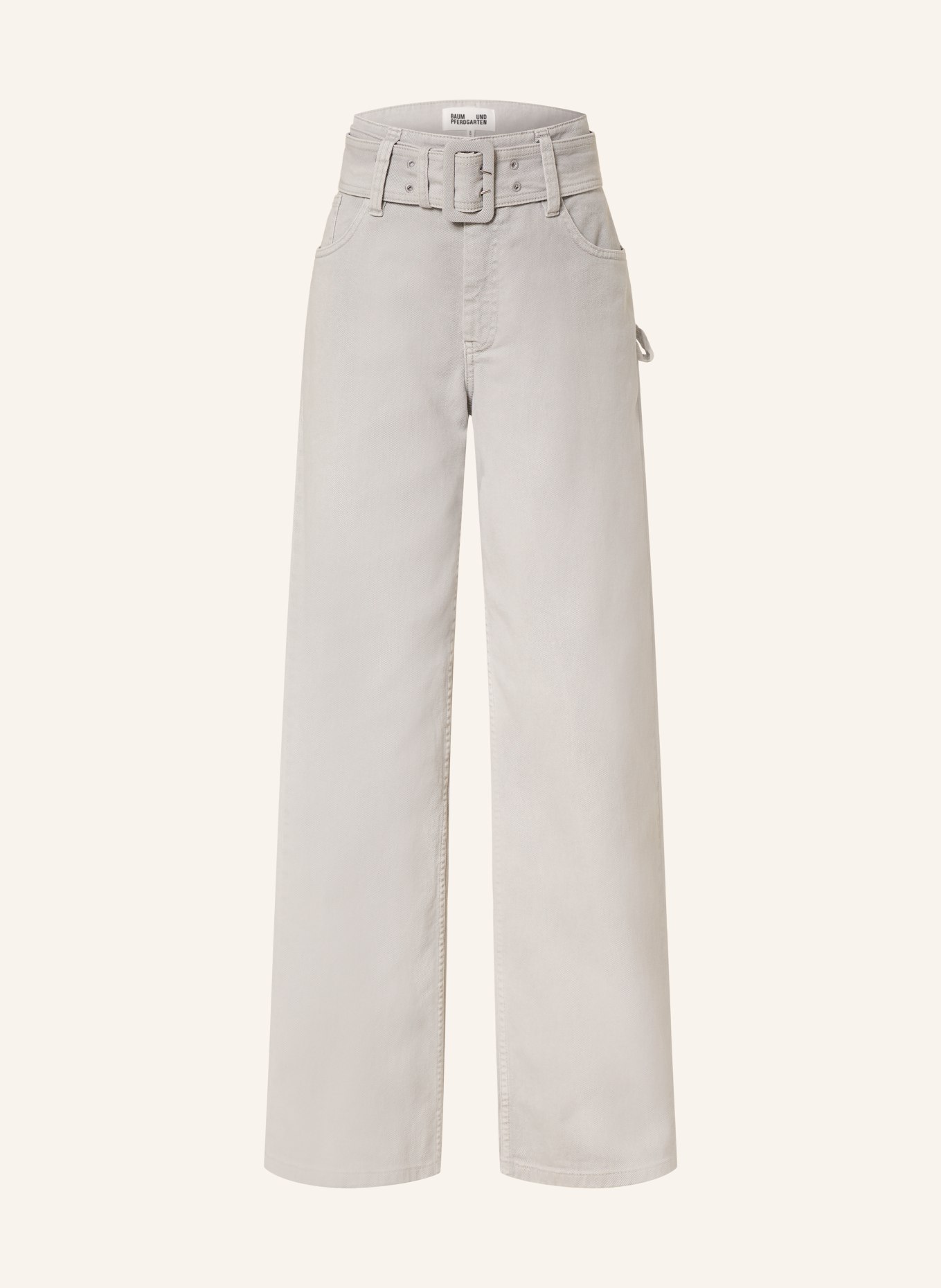 BAUM UND PFERDGARTEN Wide Leg Jeans NADJA: C9160 OPAL GRAY