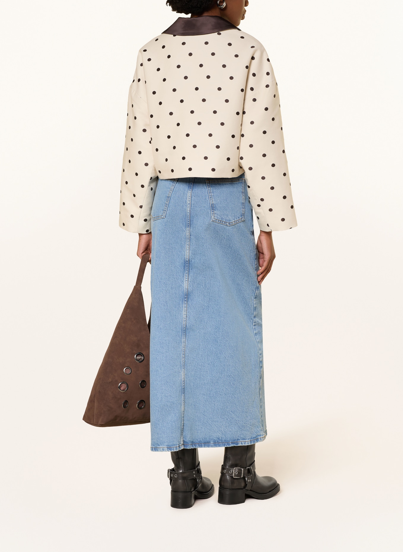 BAUM UND PFERDGARTEN Jeansrock SIGGE: BLAU