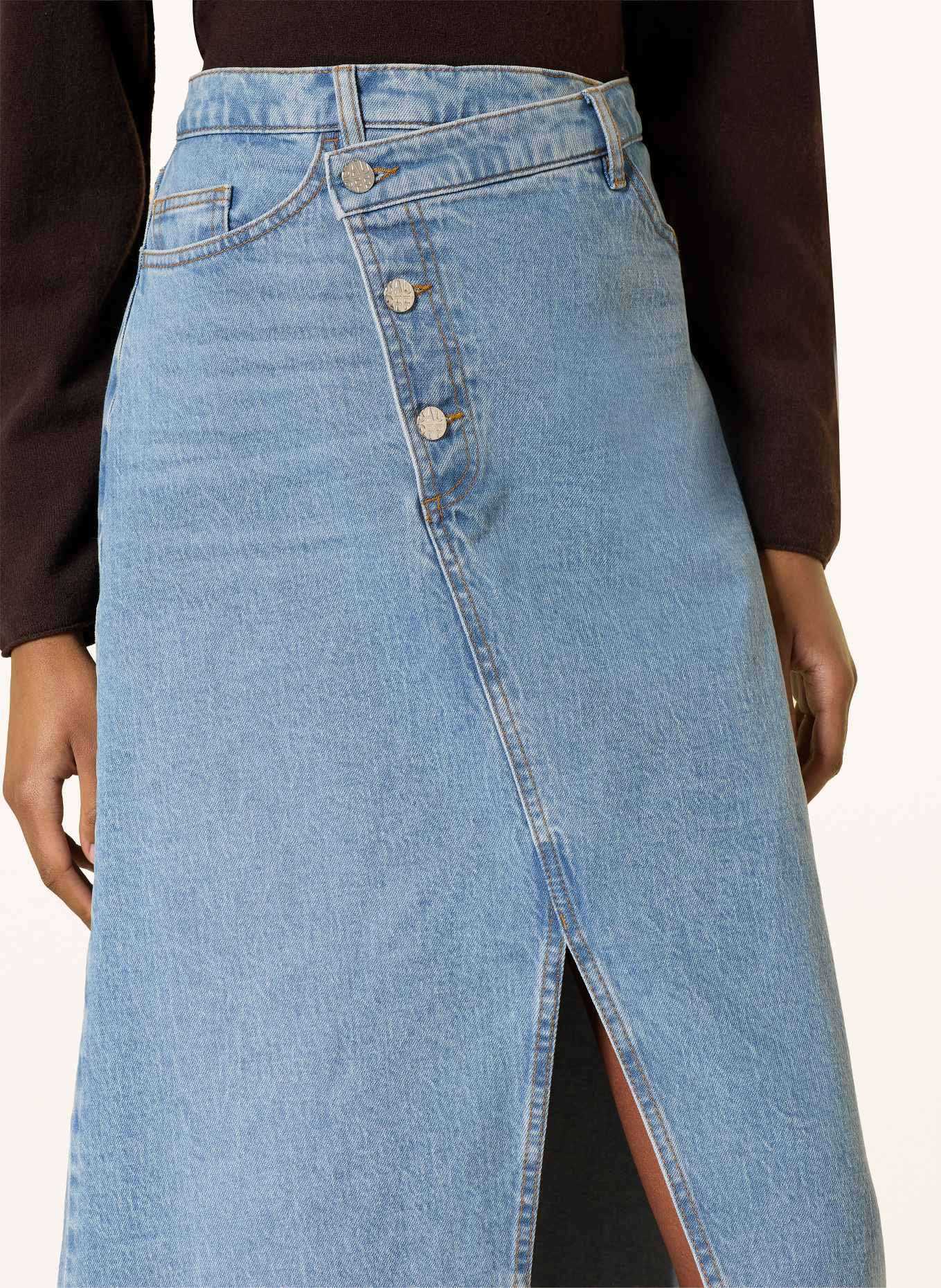 BAUM UND PFERDGARTEN Jeansrock SIGGE: BLAU