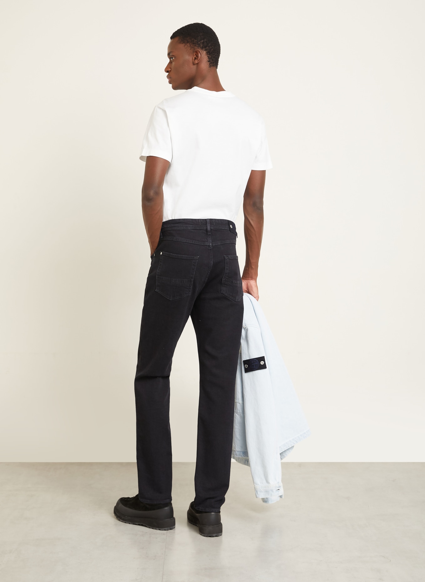 STONE ISLAND Jeans Slim Fit: VJ901 BLACK RINSE