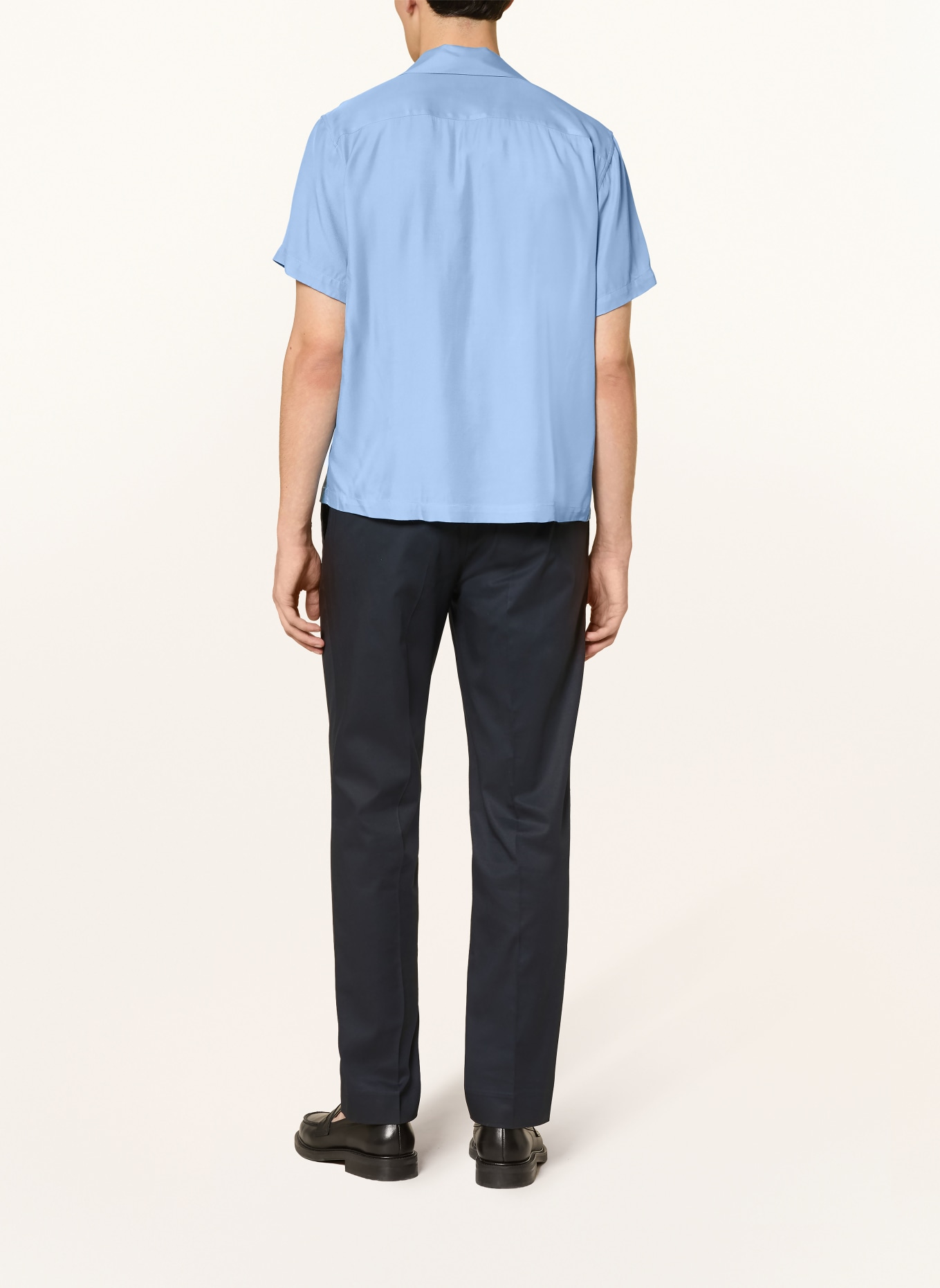 SANDRO Resorthemd Regular Fit: HELLBLAU