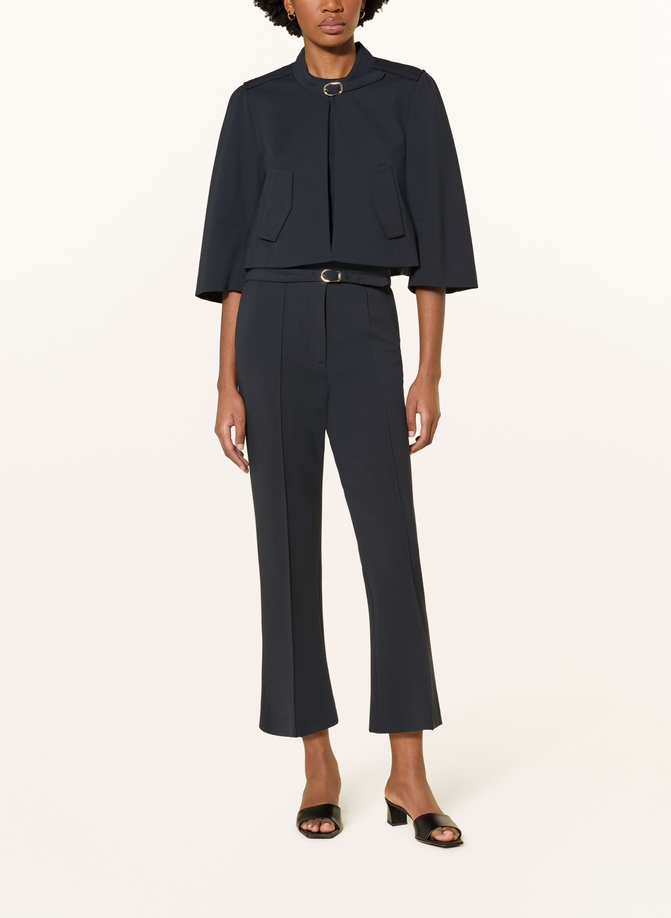 DOROTHEE SCHUMACHER 7/8-broek EMOTIONAL ESSENCE: DONKERBLAUW