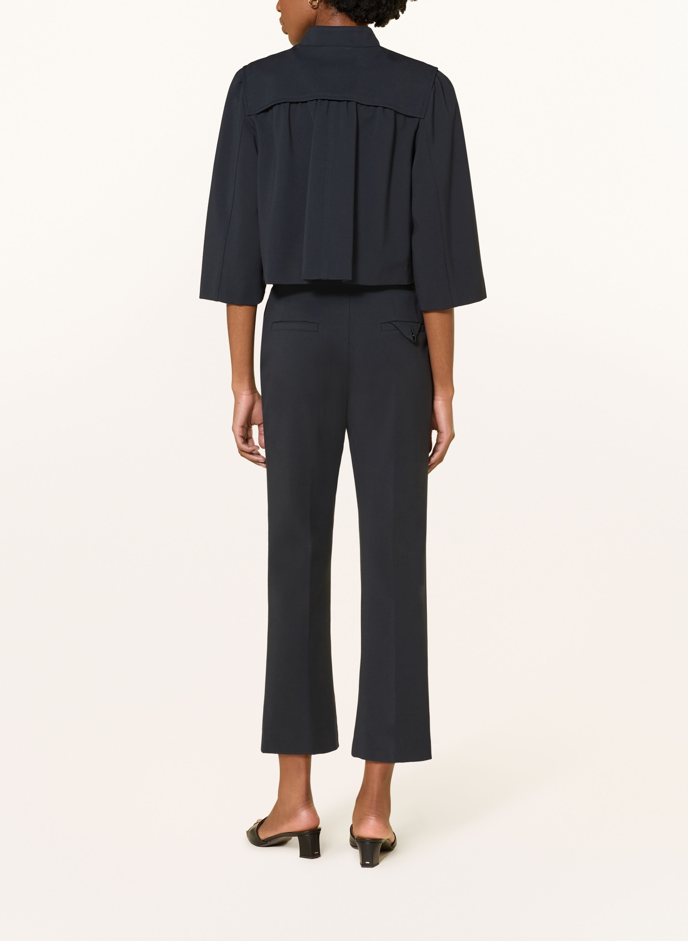 DOROTHEE SCHUMACHER 7/8-broek EMOTIONAL ESSENCE: DONKERBLAUW