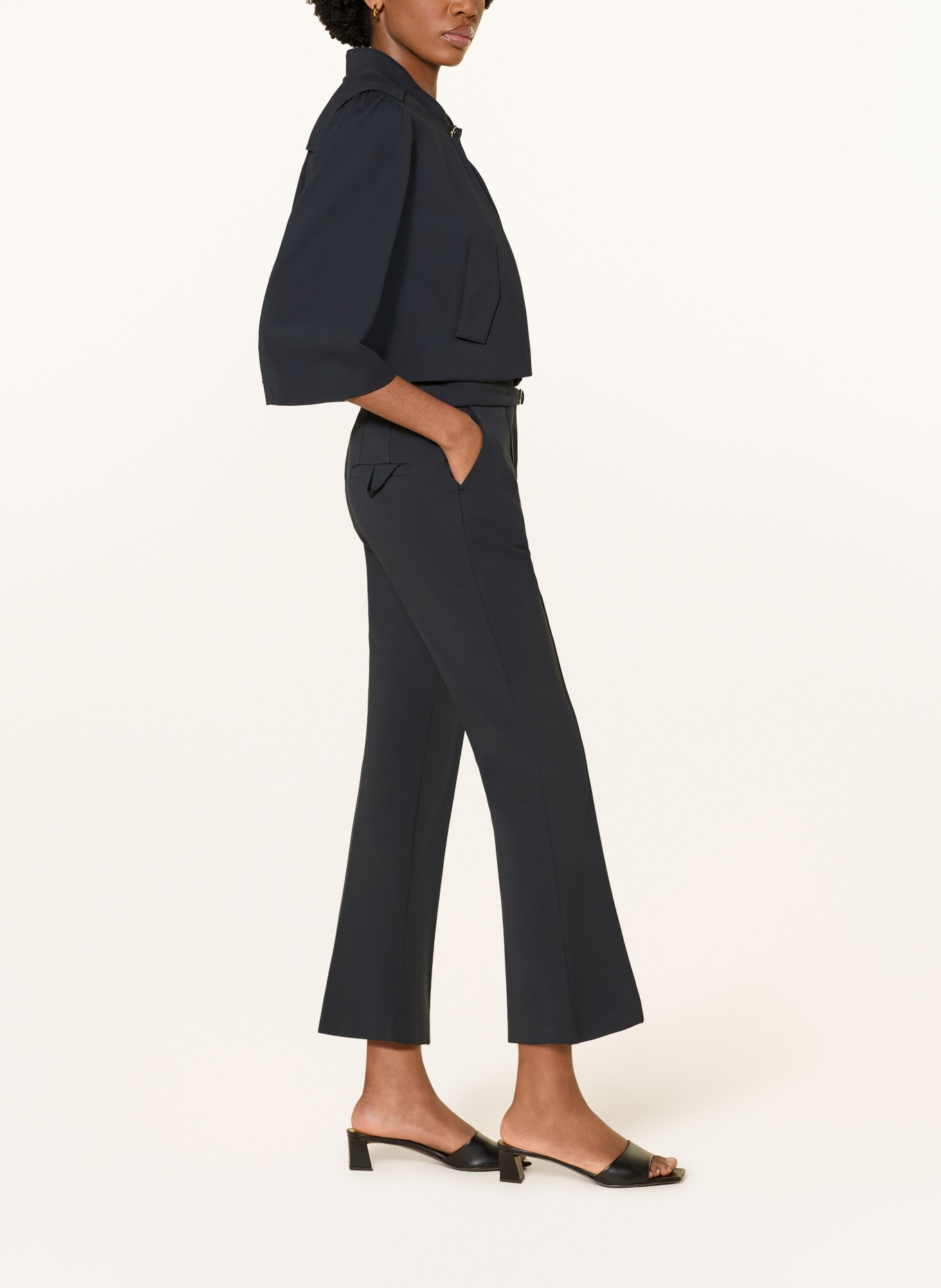 DOROTHEE SCHUMACHER 7/8-broek EMOTIONAL ESSENCE: DONKERBLAUW