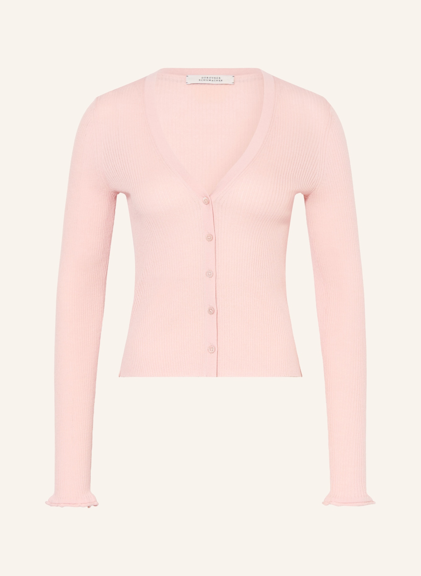DOROTHEE SCHUMACHER Vest REFINED ESSENTIALS: ROSE CLAIR