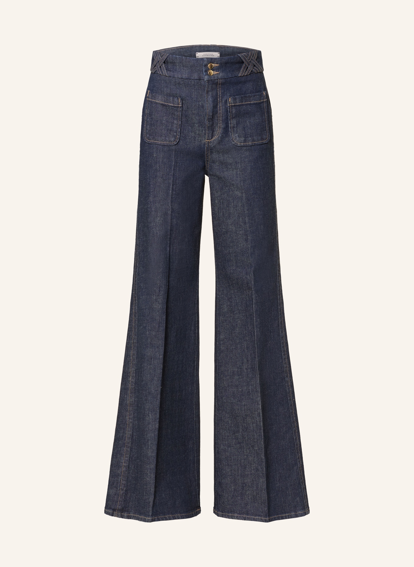 DOROTHEE SCHUMACHER Flared jeans: 889 dark denim