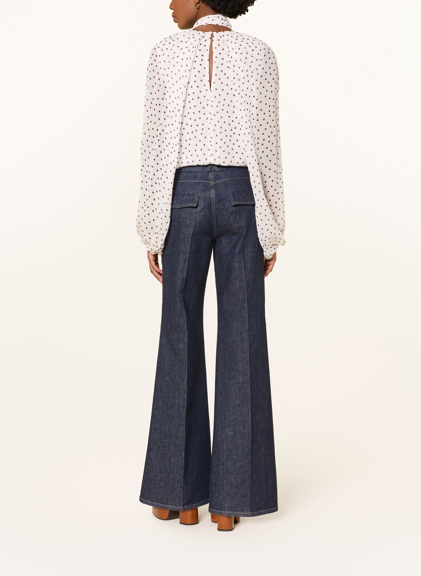 DOROTHEE SCHUMACHER Flared jeans: 889 dark denim