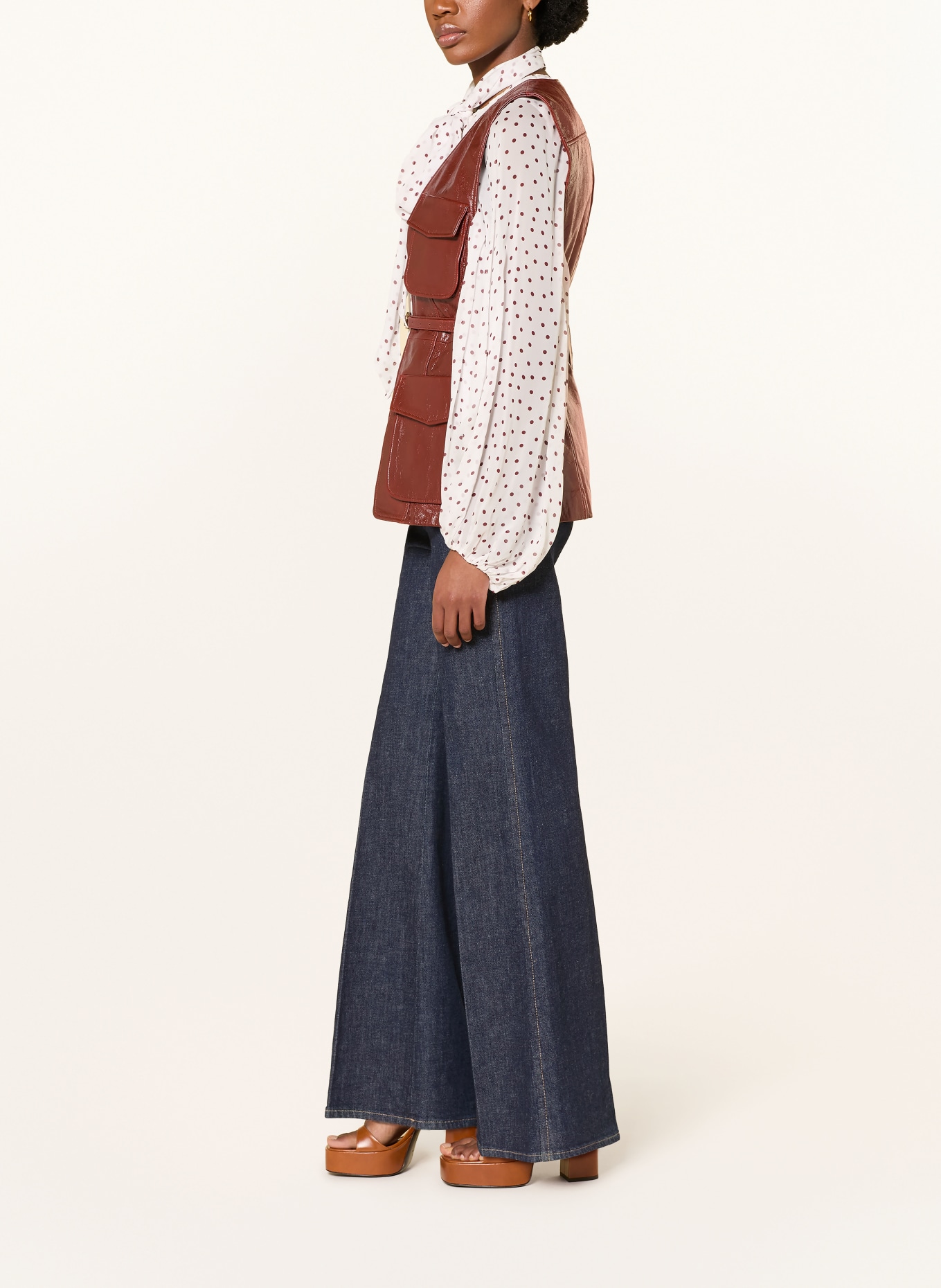 DOROTHEE SCHUMACHER Flared jeans: 889 dark denim