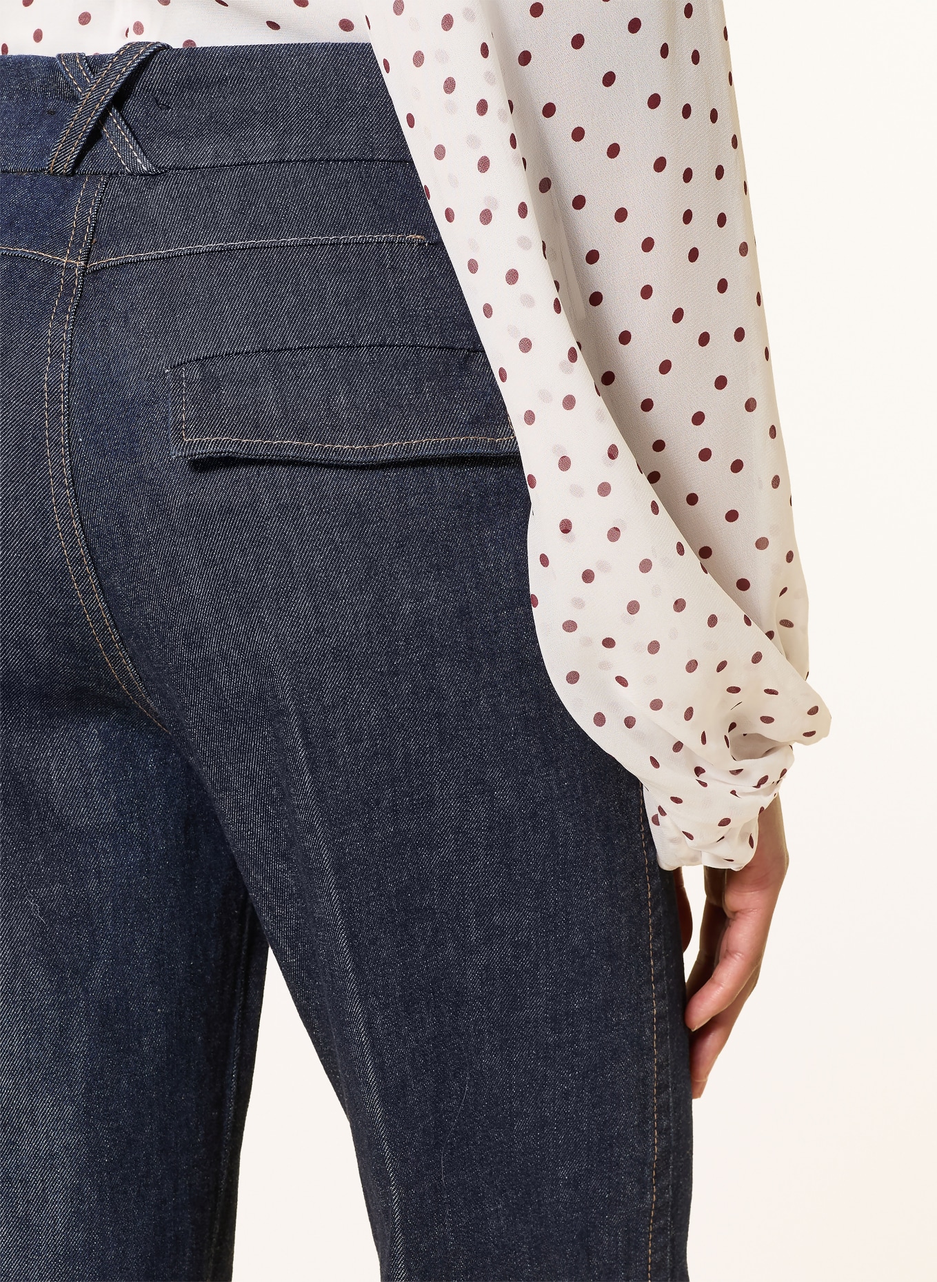 DOROTHEE SCHUMACHER Flared jeans: 889 dark denim