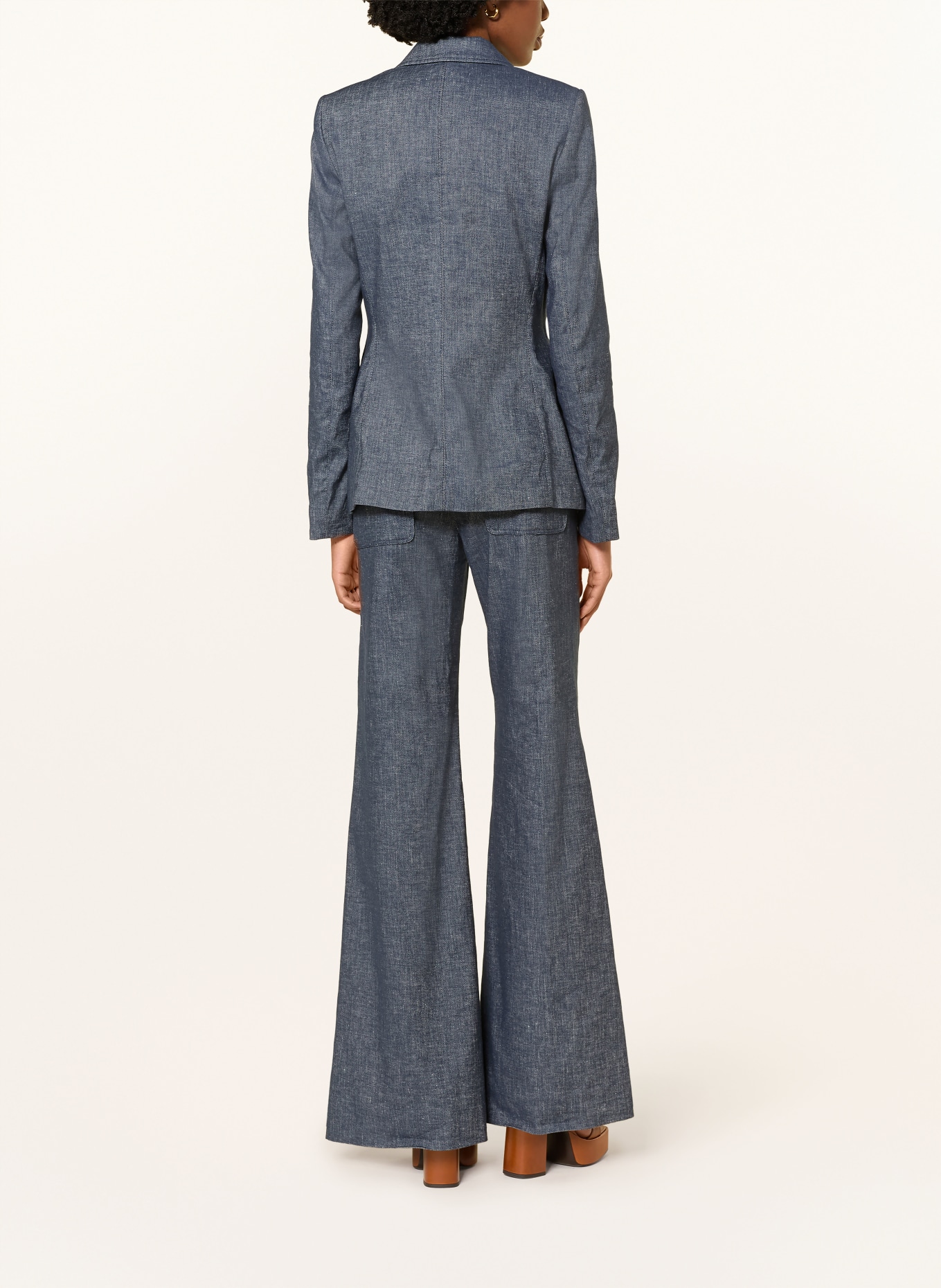 DOROTHEE SCHUMACHER Blazer FLUID DENIM in Jeansoptik: BLAU