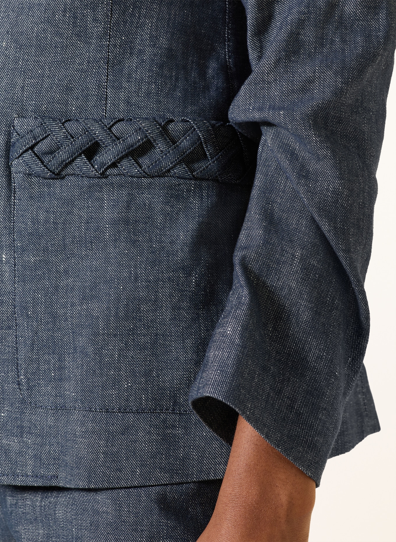 DOROTHEE SCHUMACHER Blazer FLUID DENIM in Jeansoptik: BLAU