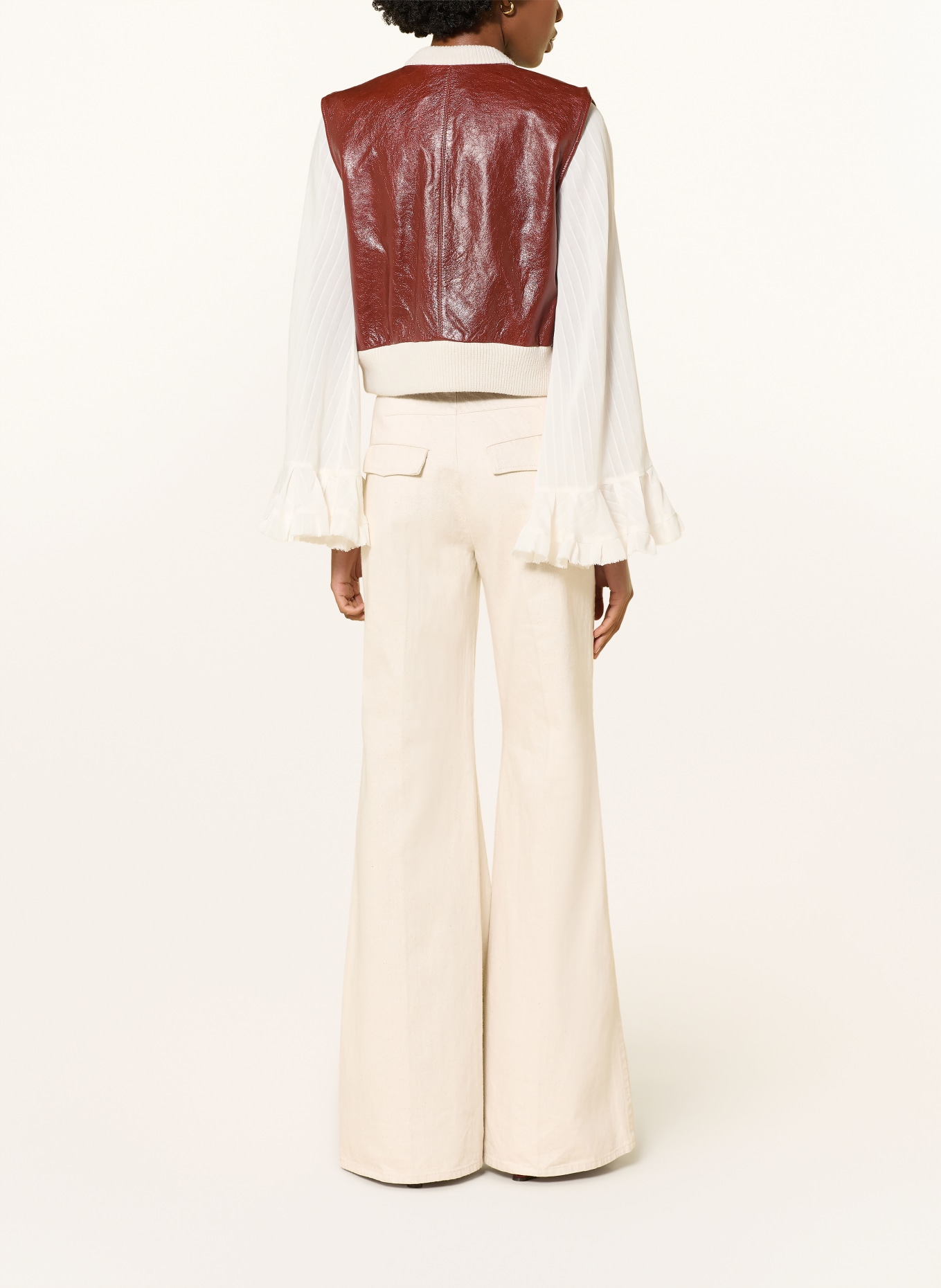 DOROTHEE SCHUMACHER Flared Jeans SUMMER OF LOVE: 171 champagner