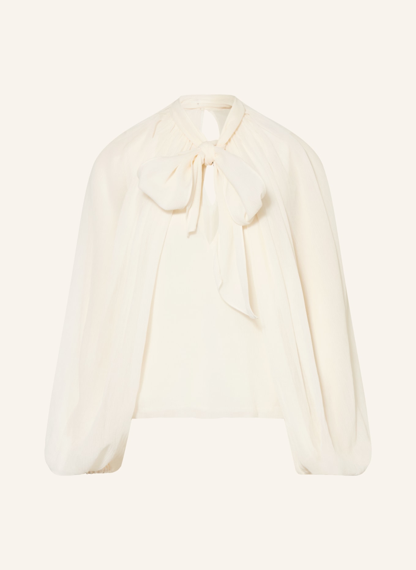 DOROTHEE SCHUMACHER Blusenshirt DREAMFUL VOLUMES mit abnehmbarer Schluppe: CREME