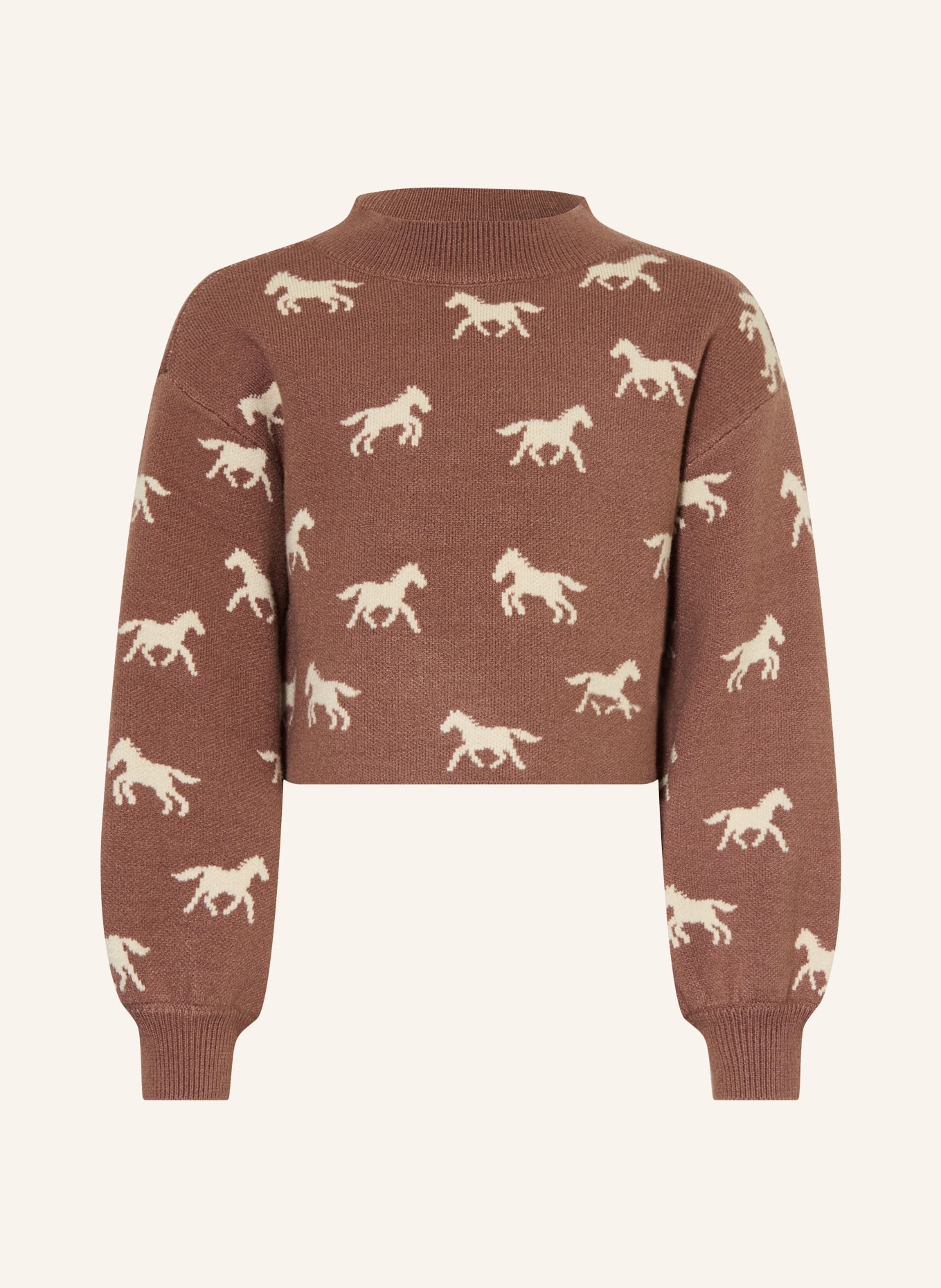 s.Oliver RED Pullover: BRAUN / BEIGE