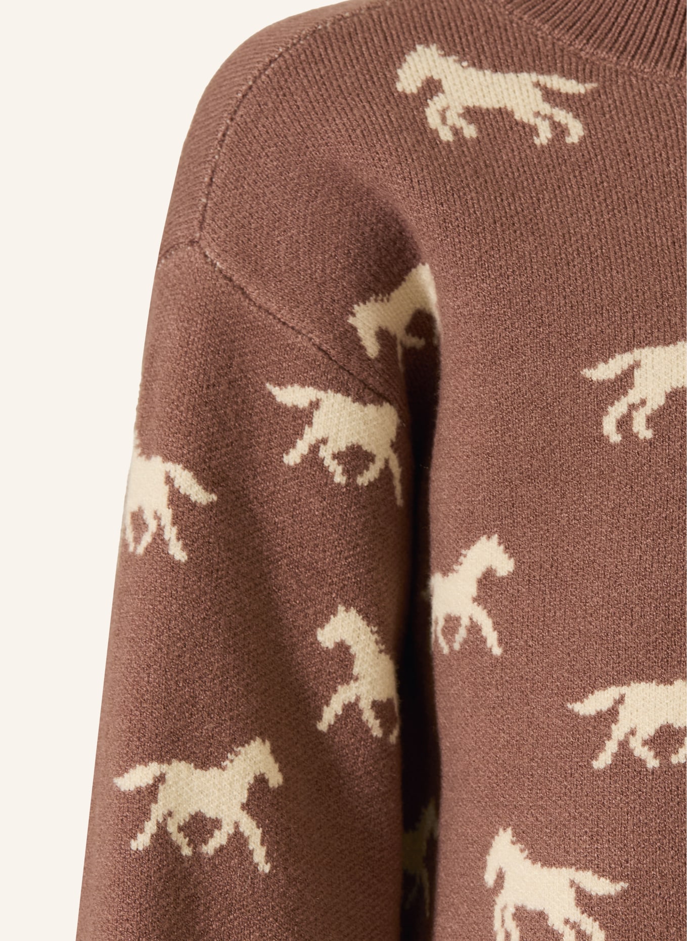 s.Oliver RED Pullover: BRAUN / BEIGE