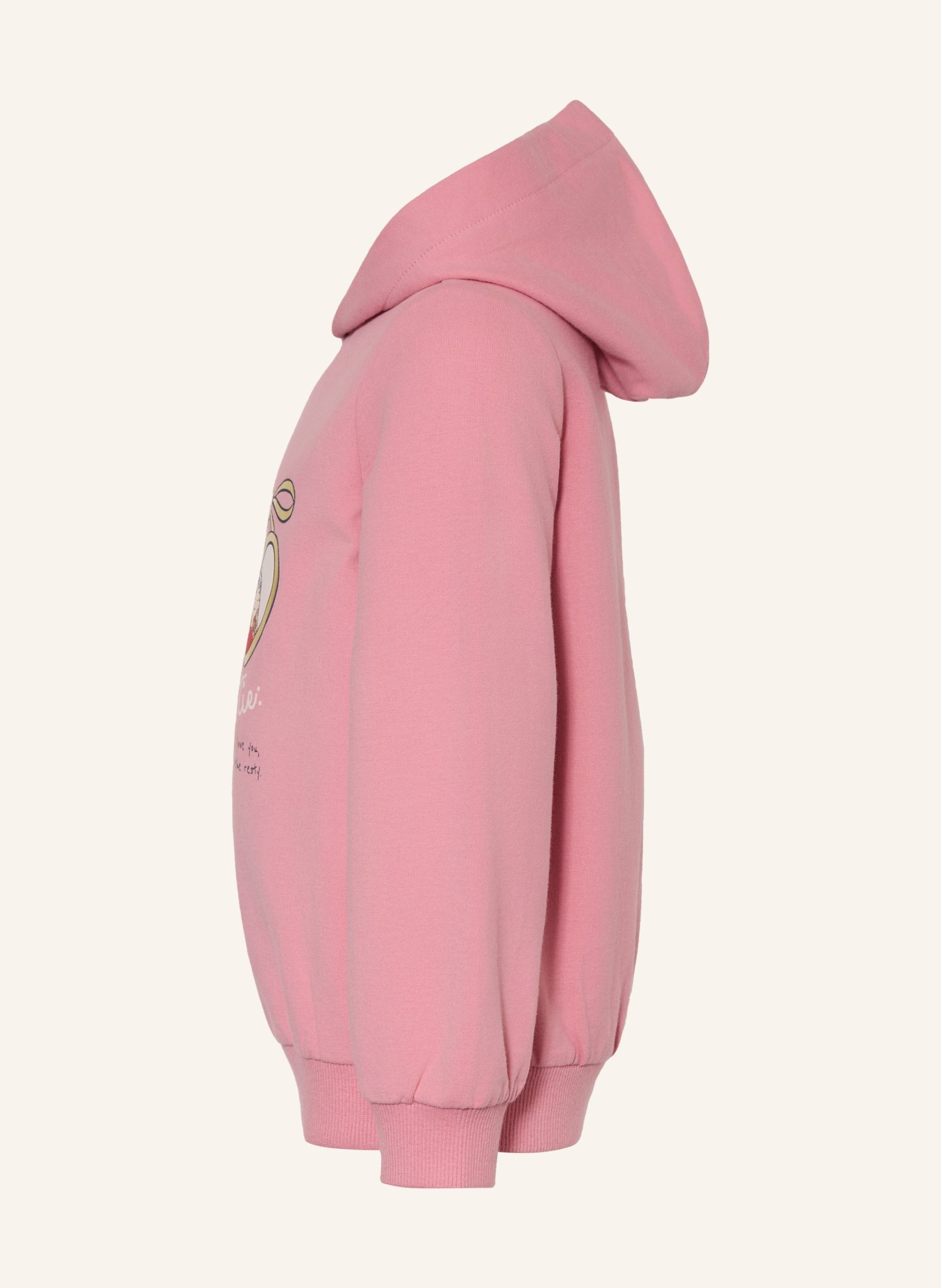 s.Oliver RED Hoodie: ROSA / GOLD / WEISS