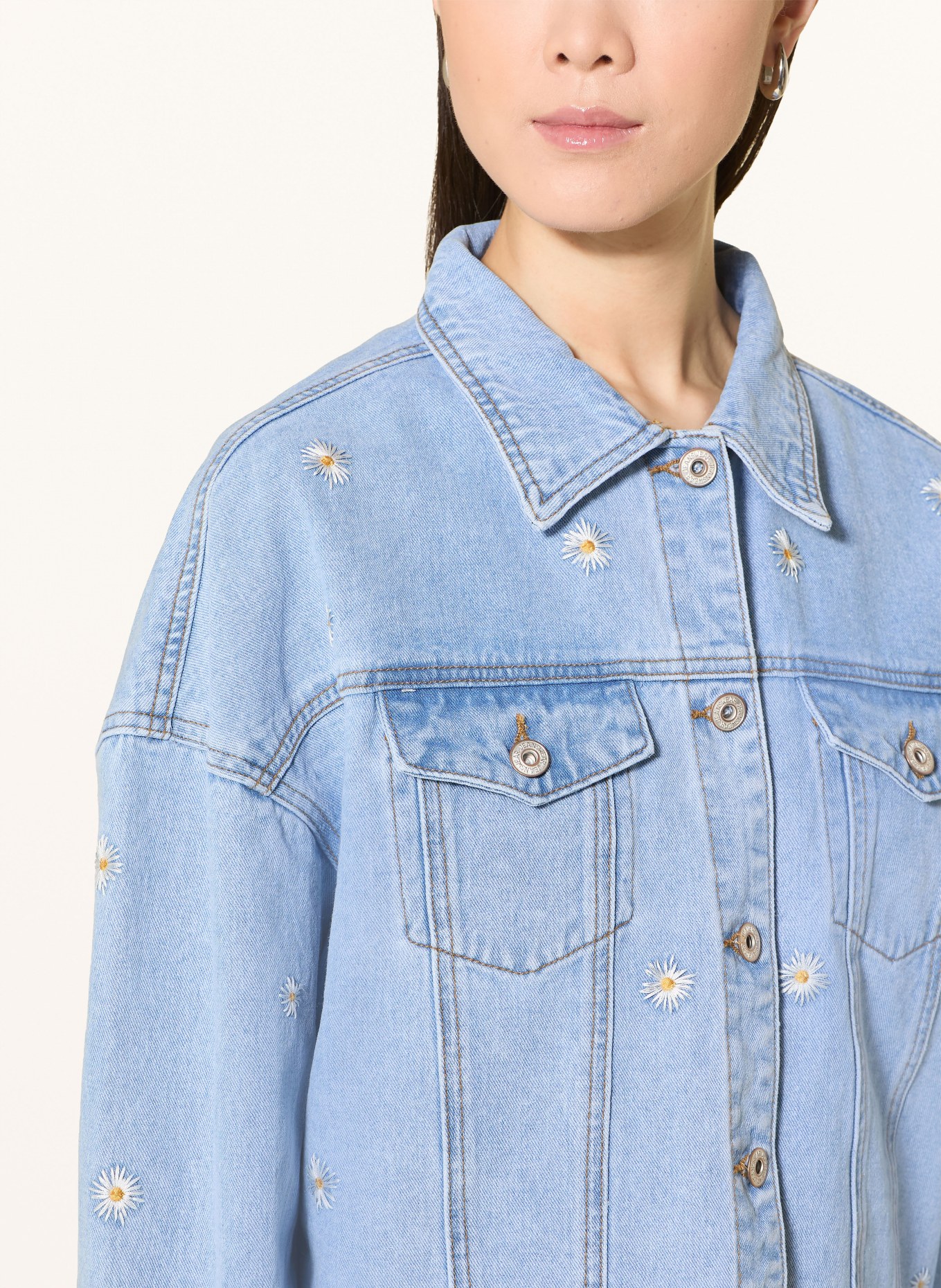 miss goodlife veste en jean: 25 light blue
