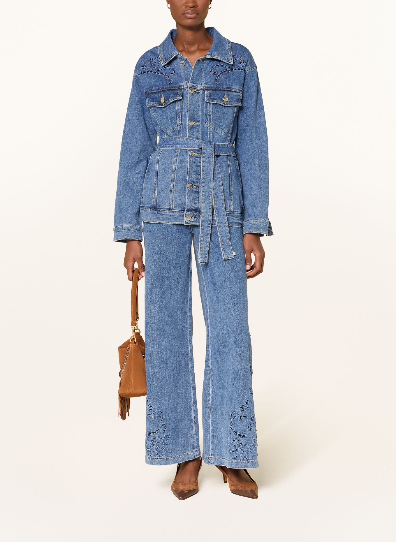 miss goodlife Dżinsy z rozszerzanymi nogawkami: 24 BLUE