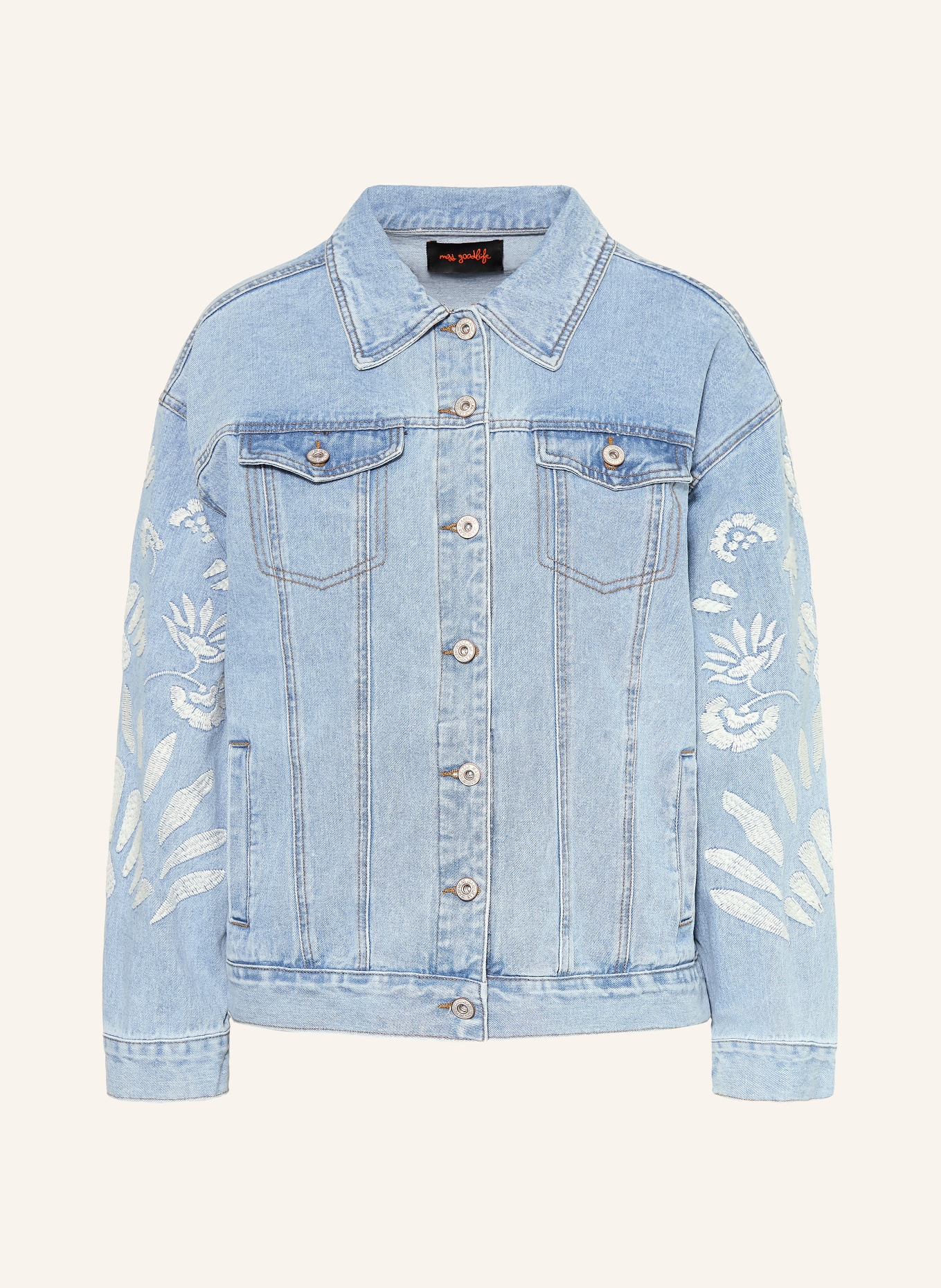 miss goodlife Jeansjacke: 25 light blue