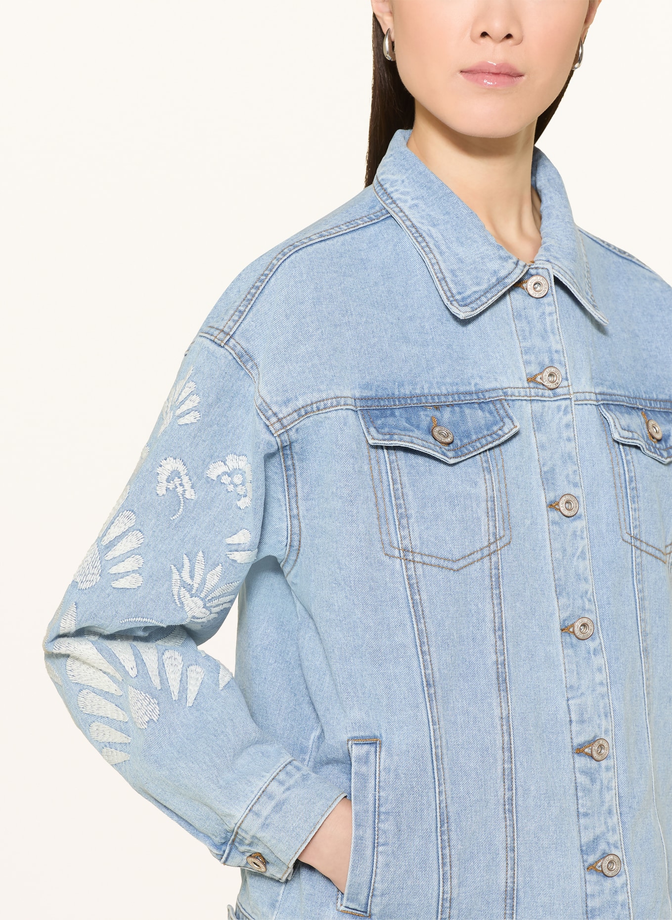 miss goodlife Jeansjacke: 25 light blue