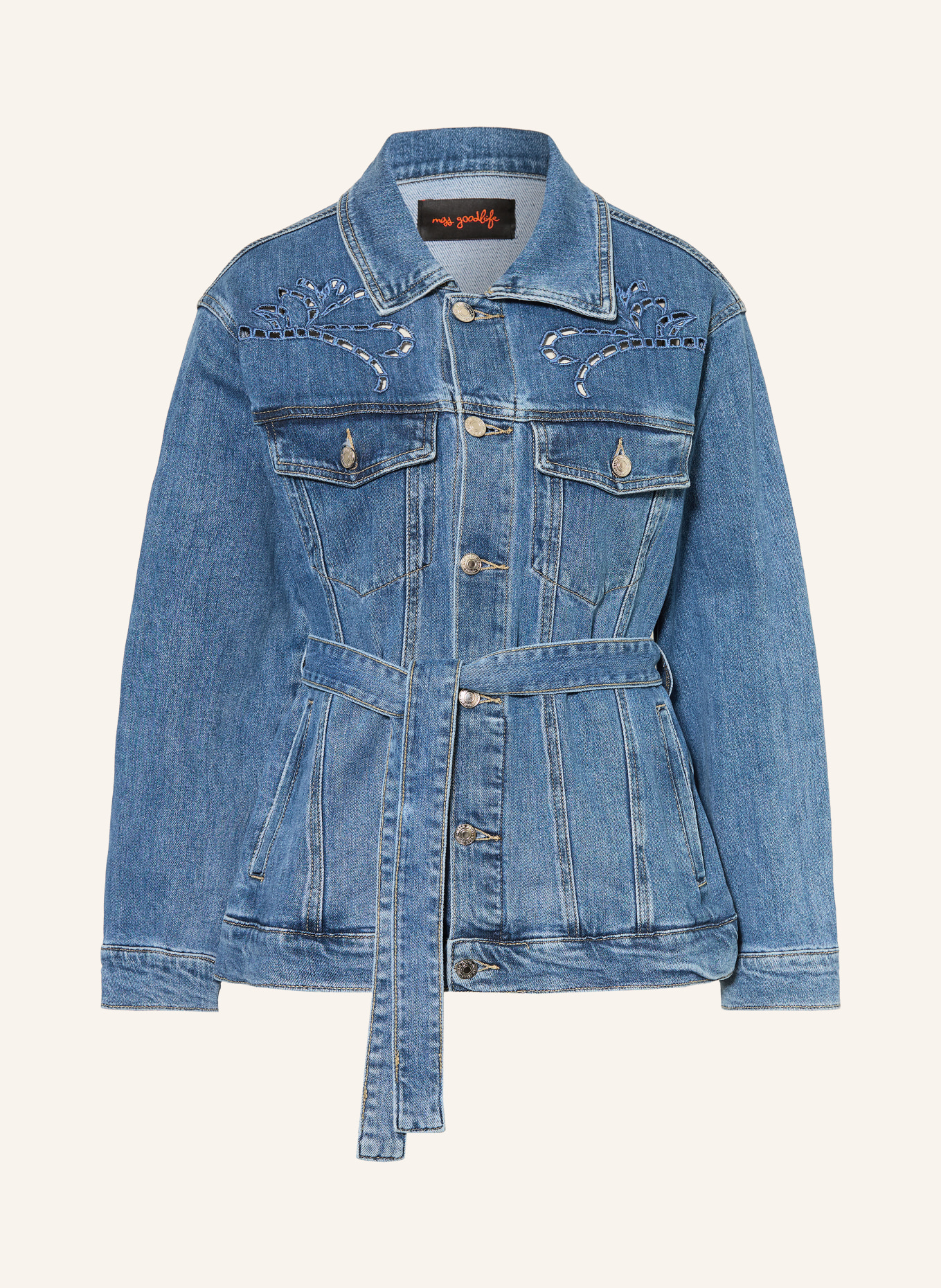 miss goodlife veste en jean: 24 BLUE