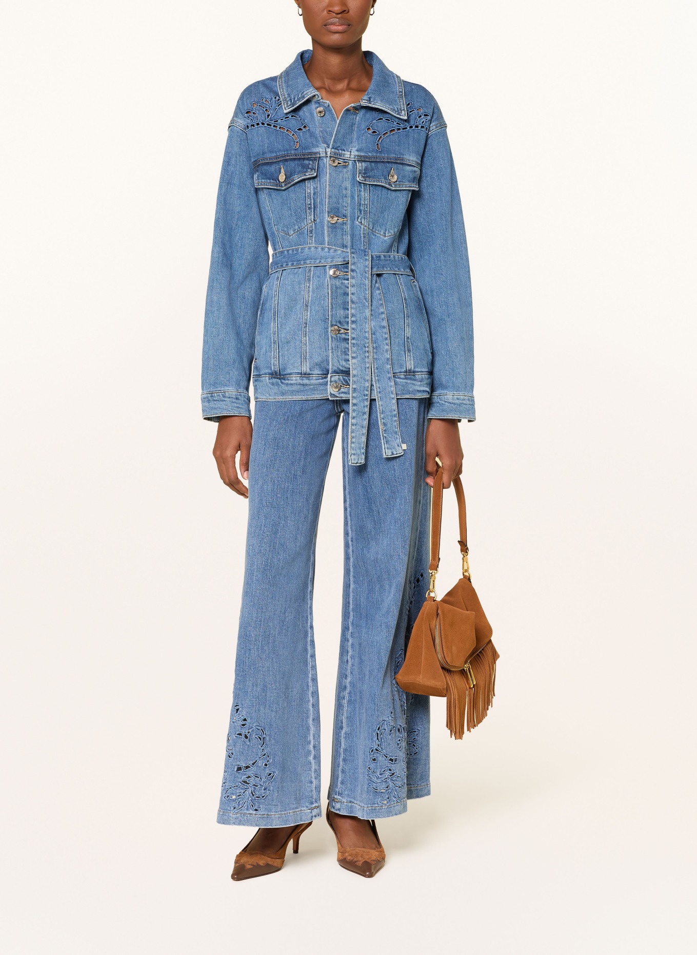 miss goodlife veste en jean: 24 BLUE