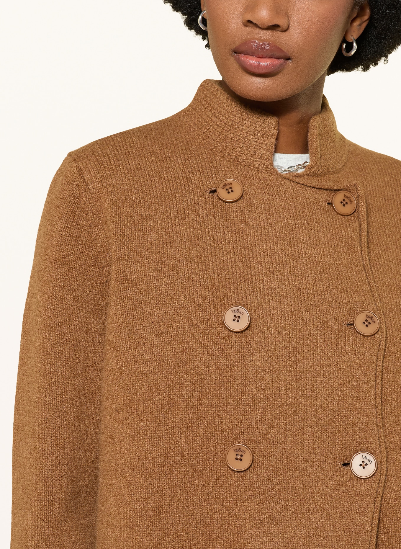 ba&sh Strickjacke MELODIA: BRAUN